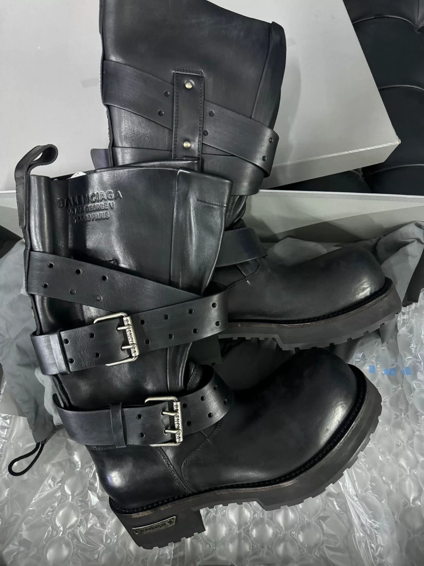 Balenciaga Balenciaga 25Venom High-Top Boots Size US 10 / EU 43 - 4 Thumbnail