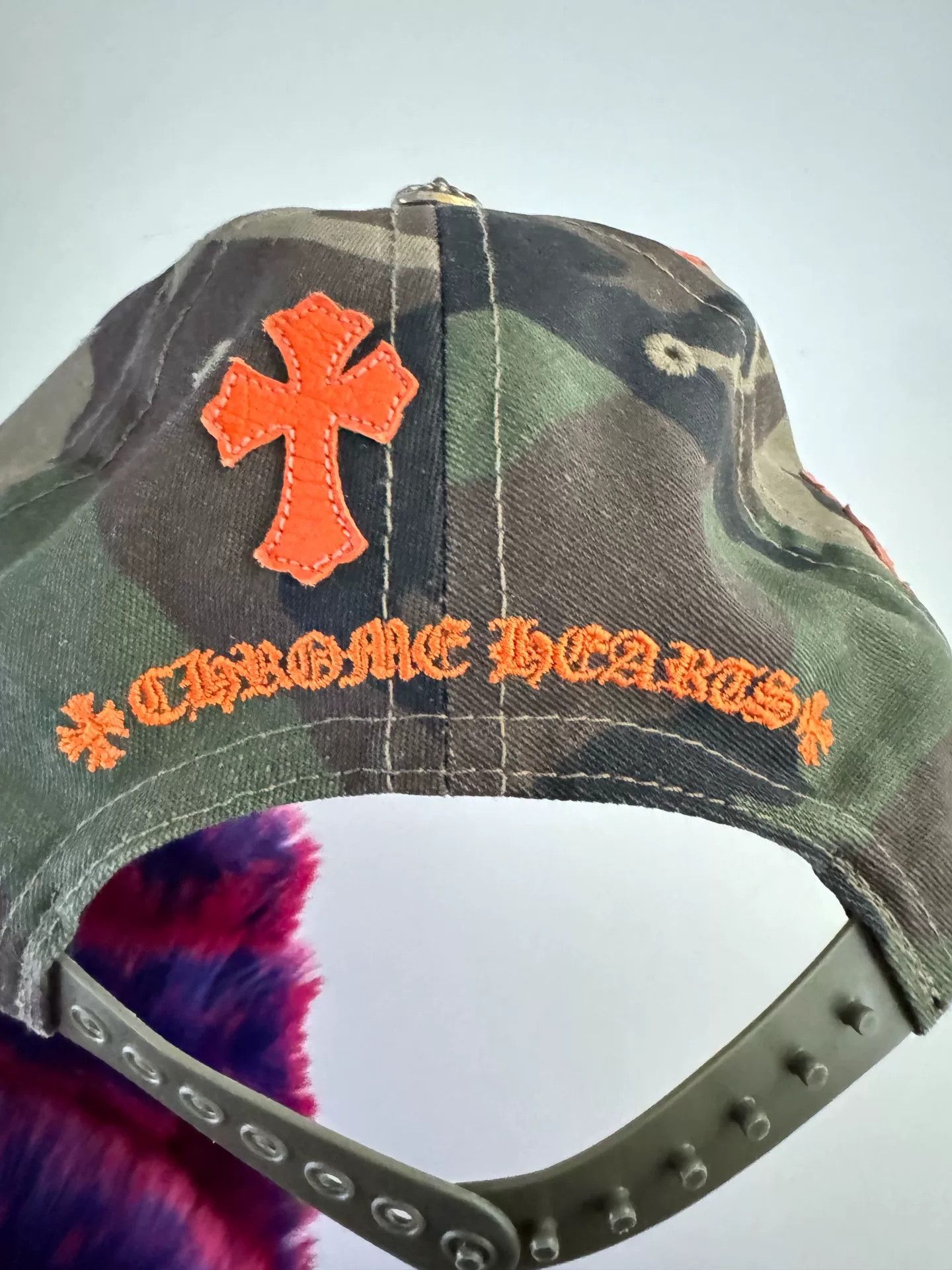 Chrome Hearts Chrome Hearts Camouflage Leather Patch Cap Size ONE SIZE - 2 Thumbnail