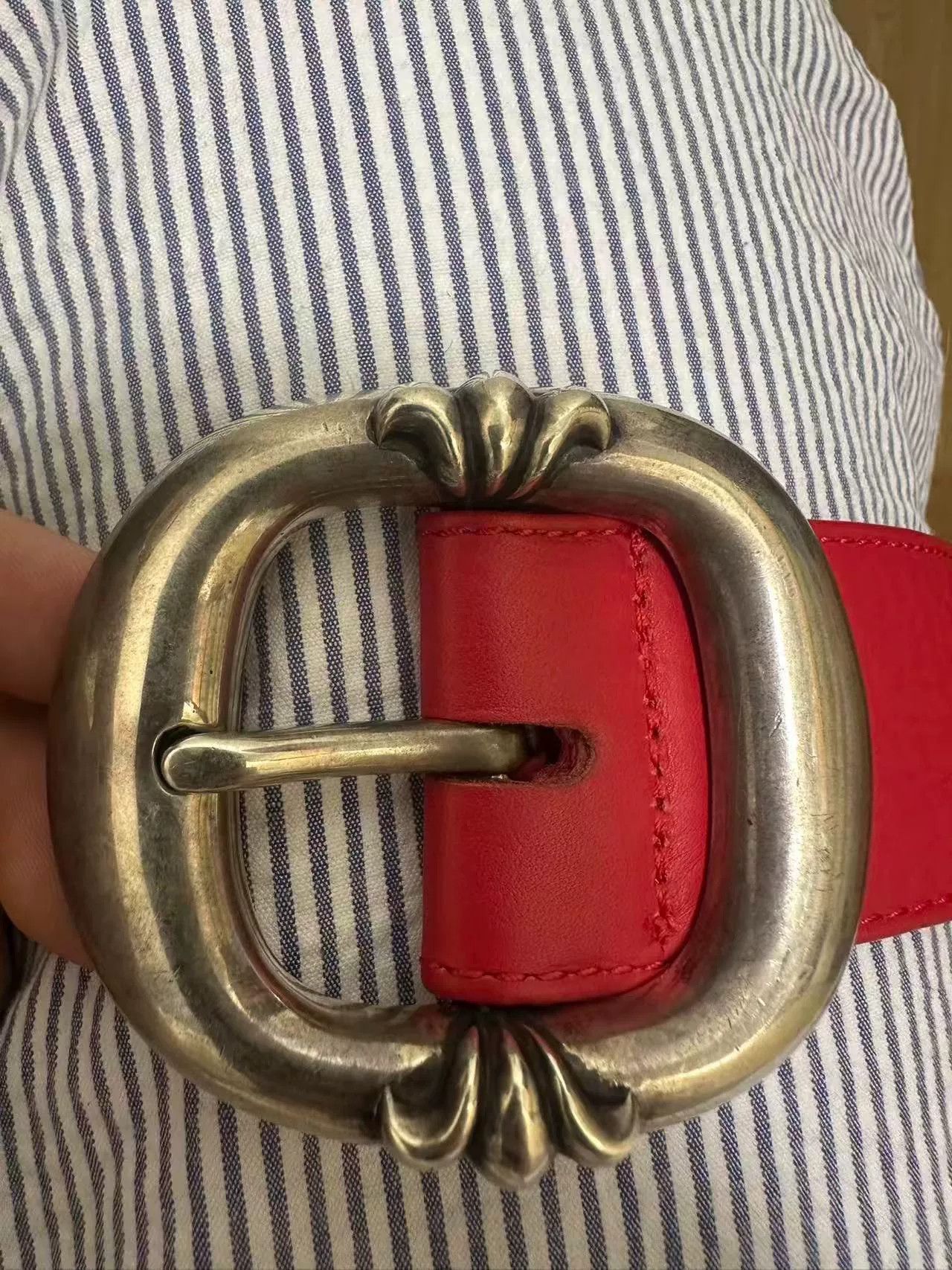Chrome Hearts Chrome Hearts Gunslinger Leather Belt Size ONE SIZE - 2 Thumbnail