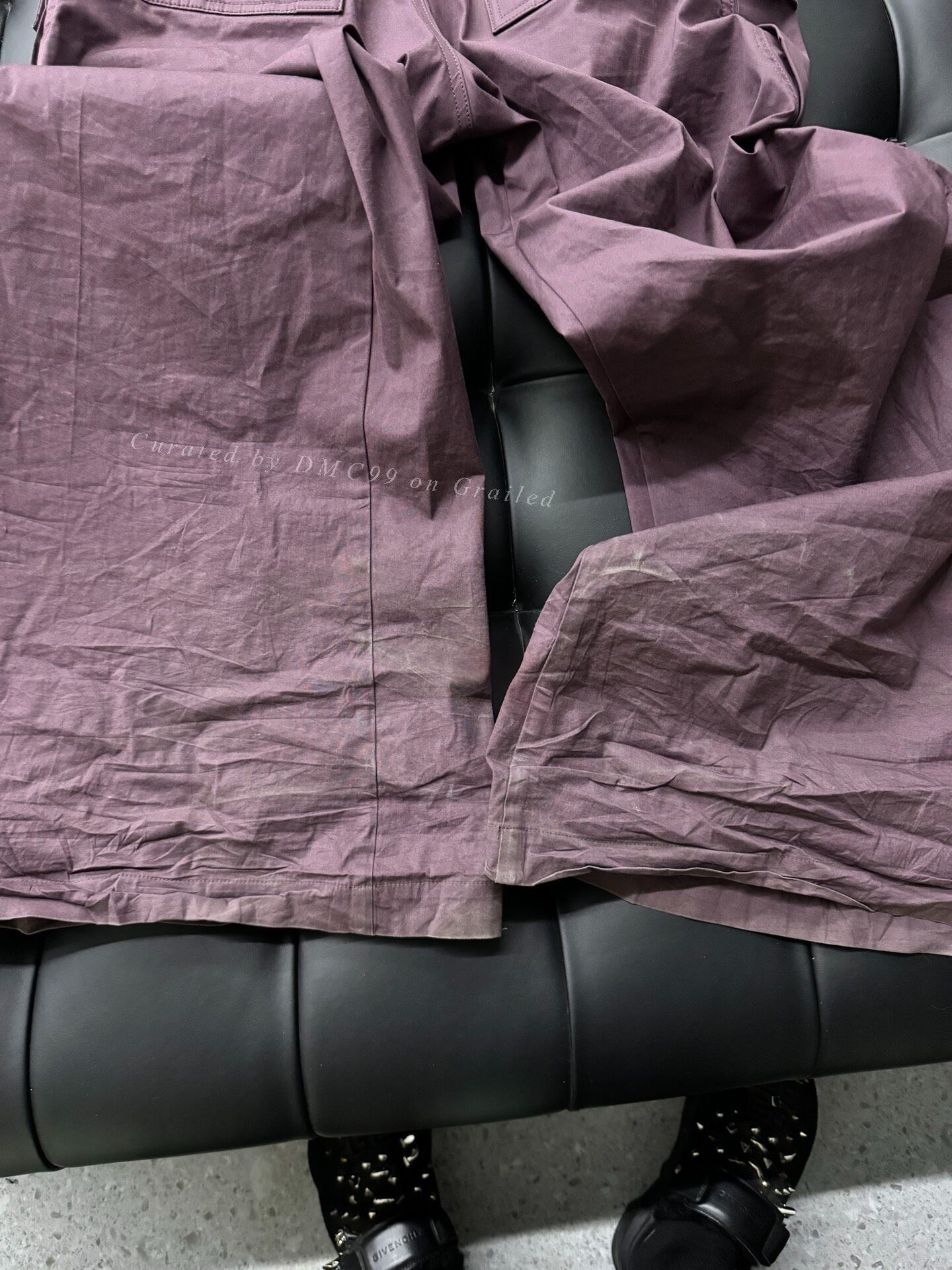 Rick Owens Rick Owens Bela Purple Size US 30 / EU 46 - 3 Thumbnail