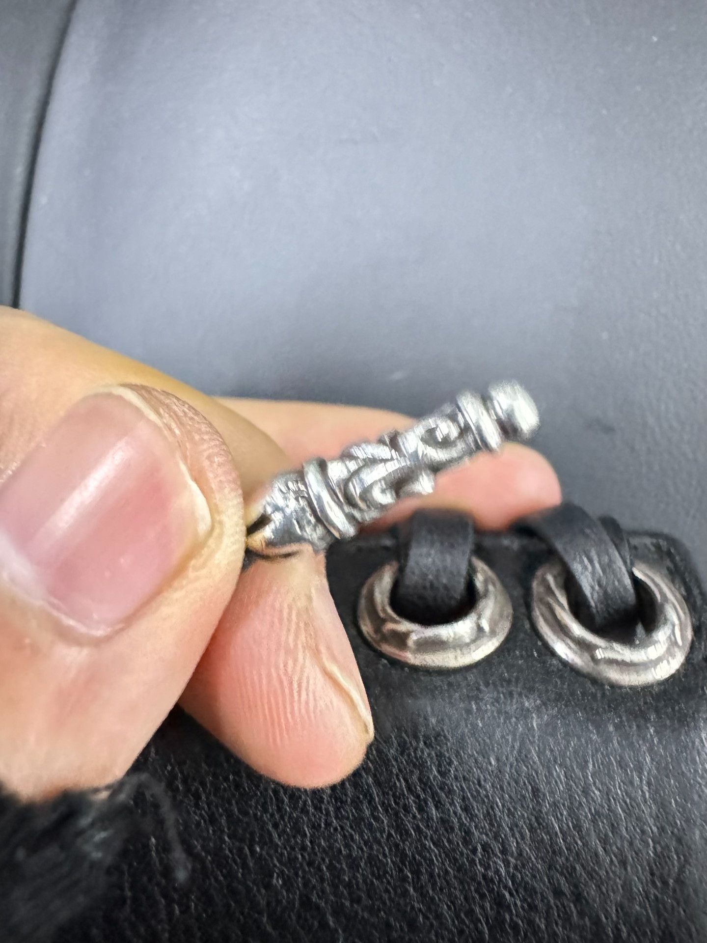 Chrome Hearts Chrome Hearts Strap Cross Wristband Size ONE SIZE - 5 Thumbnail