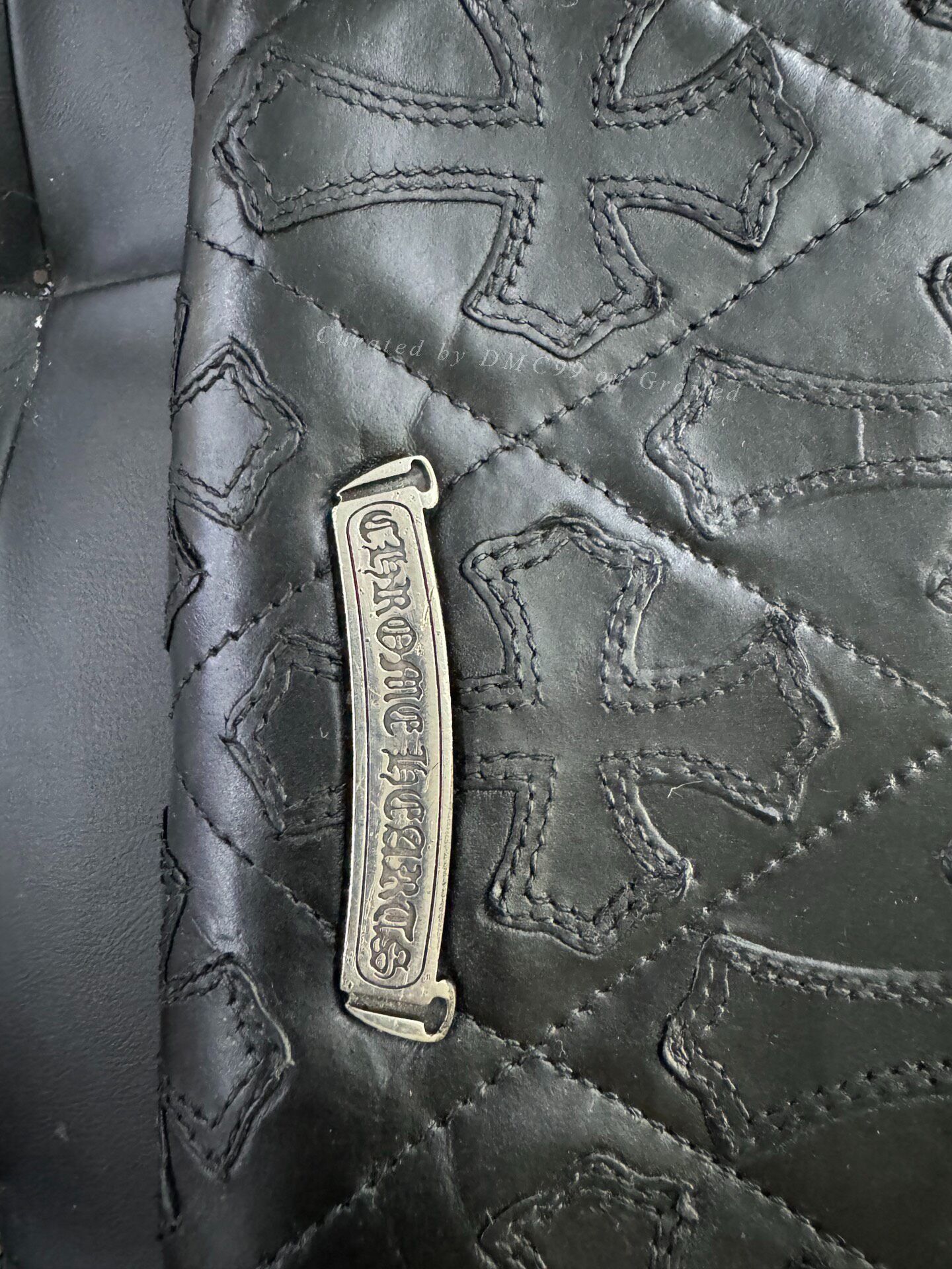 Chrome Hearts Chrome Hearts Cross Leather Black Wallet Size ONE SIZE - 3 Thumbnail