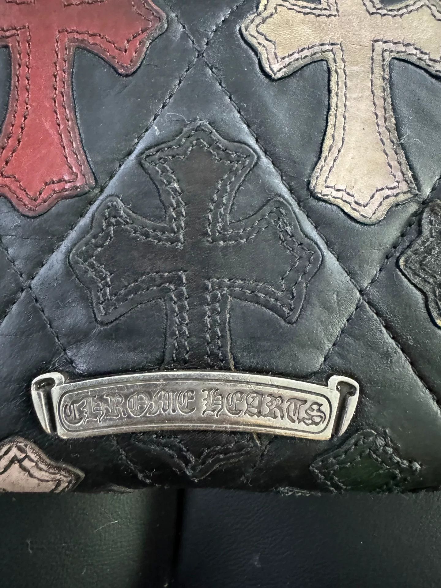 Chrome Hearts Chrome Hearts Colorful Leather Long Wallet Size ONE SIZE - 3 Thumbnail
