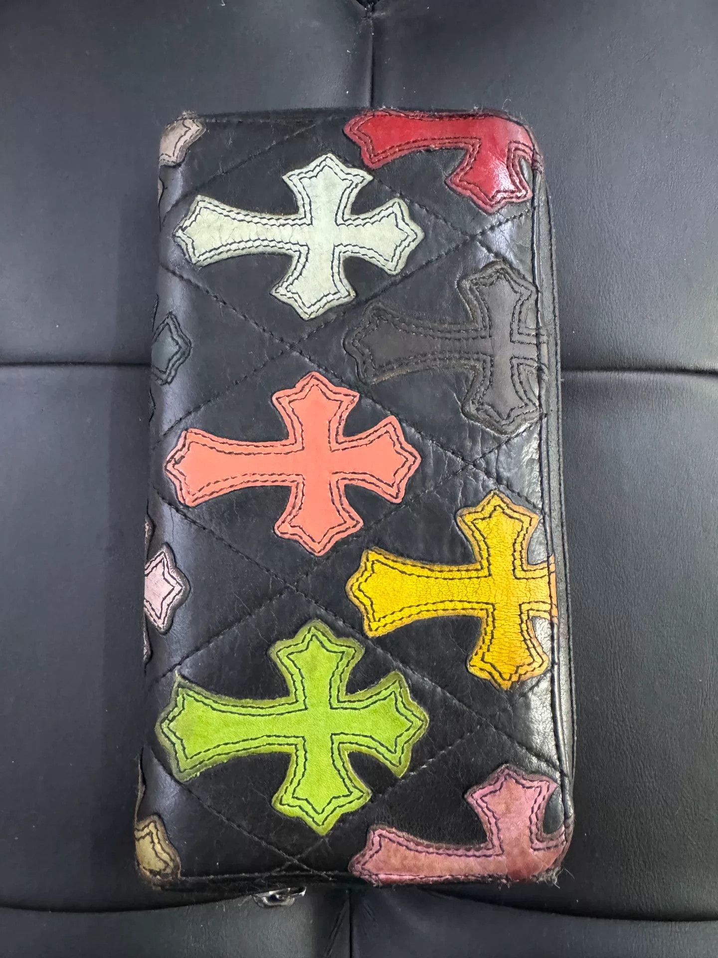 Chrome Hearts Chrome Hearts Colorful Leather Long Wallet Size ONE SIZE - 2 Thumbnail