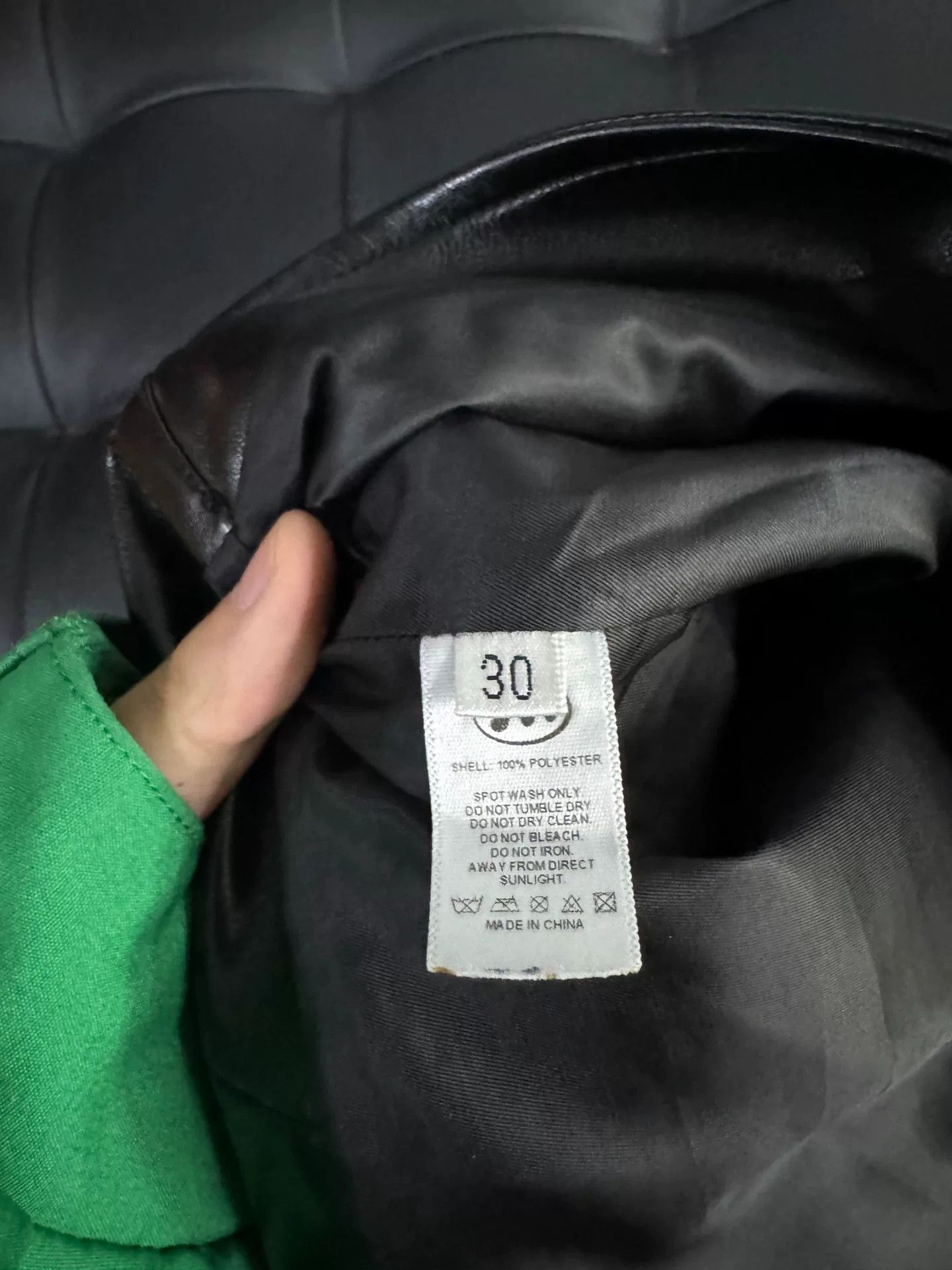 Mowalola Mowalola Painted Leather Pants Size US 30 / EU 46 - 3 Thumbnail