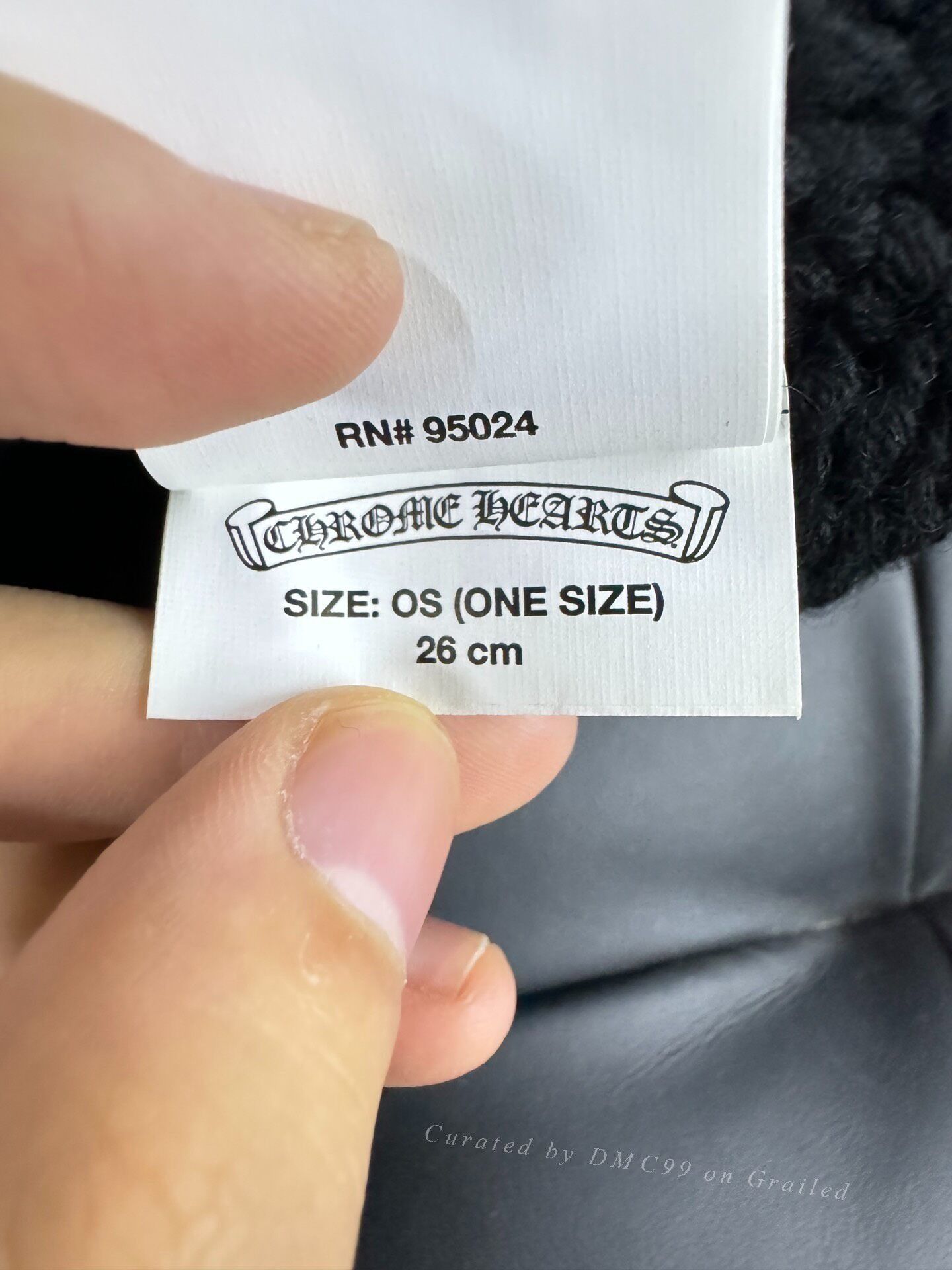 Chrome Hearts Chrome Hearts Silver Ornament Beanie Size ONE SIZE - 7 Thumbnail