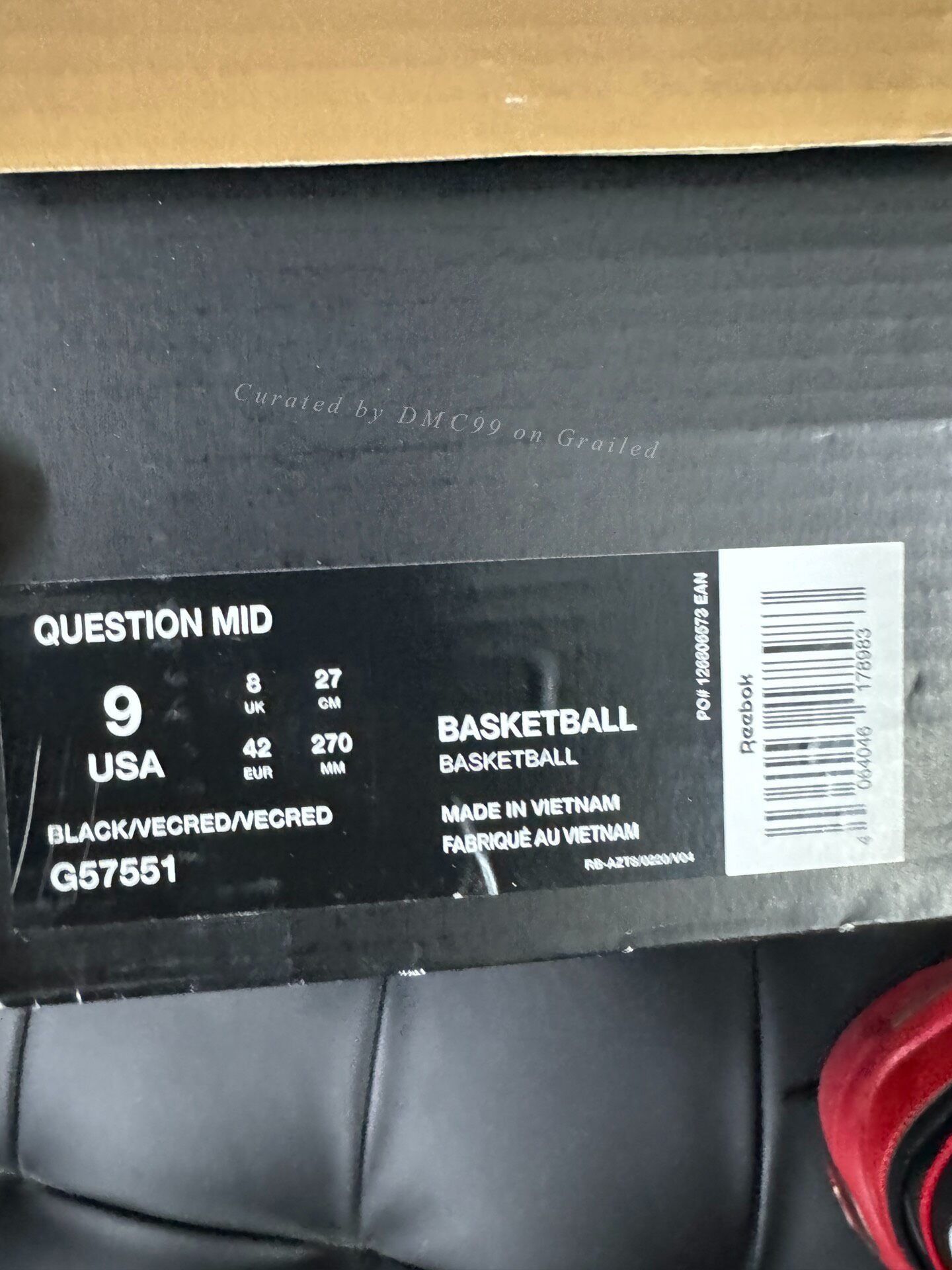 Reebok Reebok Iverson Question Mid Size US 9 / EU 42 - 6 Thumbnail