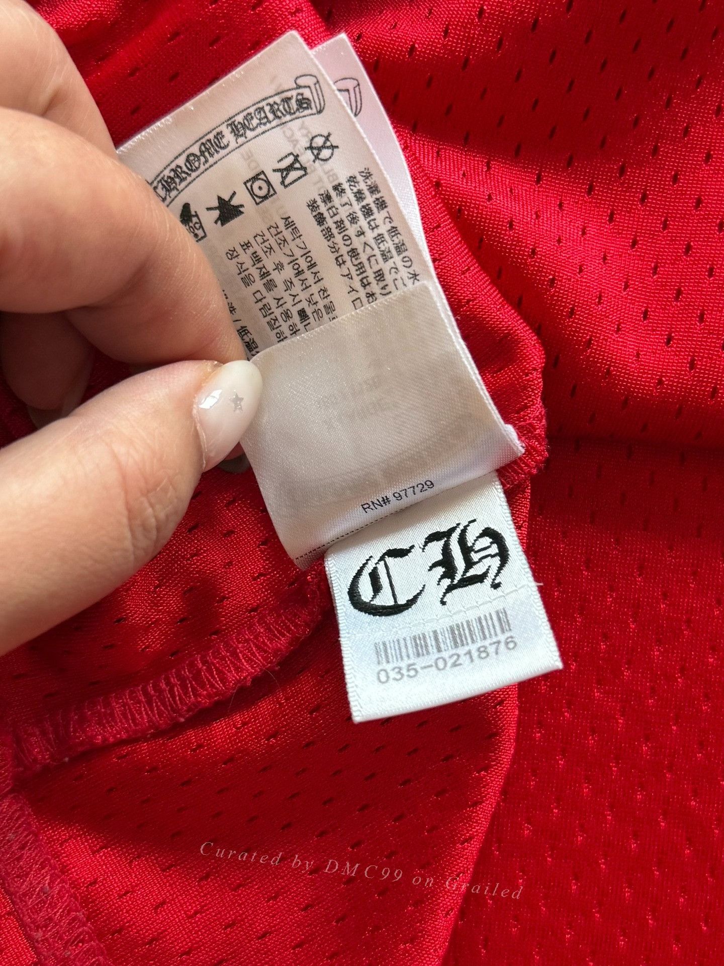 Chrome Hearts Chrome Hearts Mattboy Co-branded Hockey Jersey Size US XL / EU 56 / 4 - 5 Thumbnail