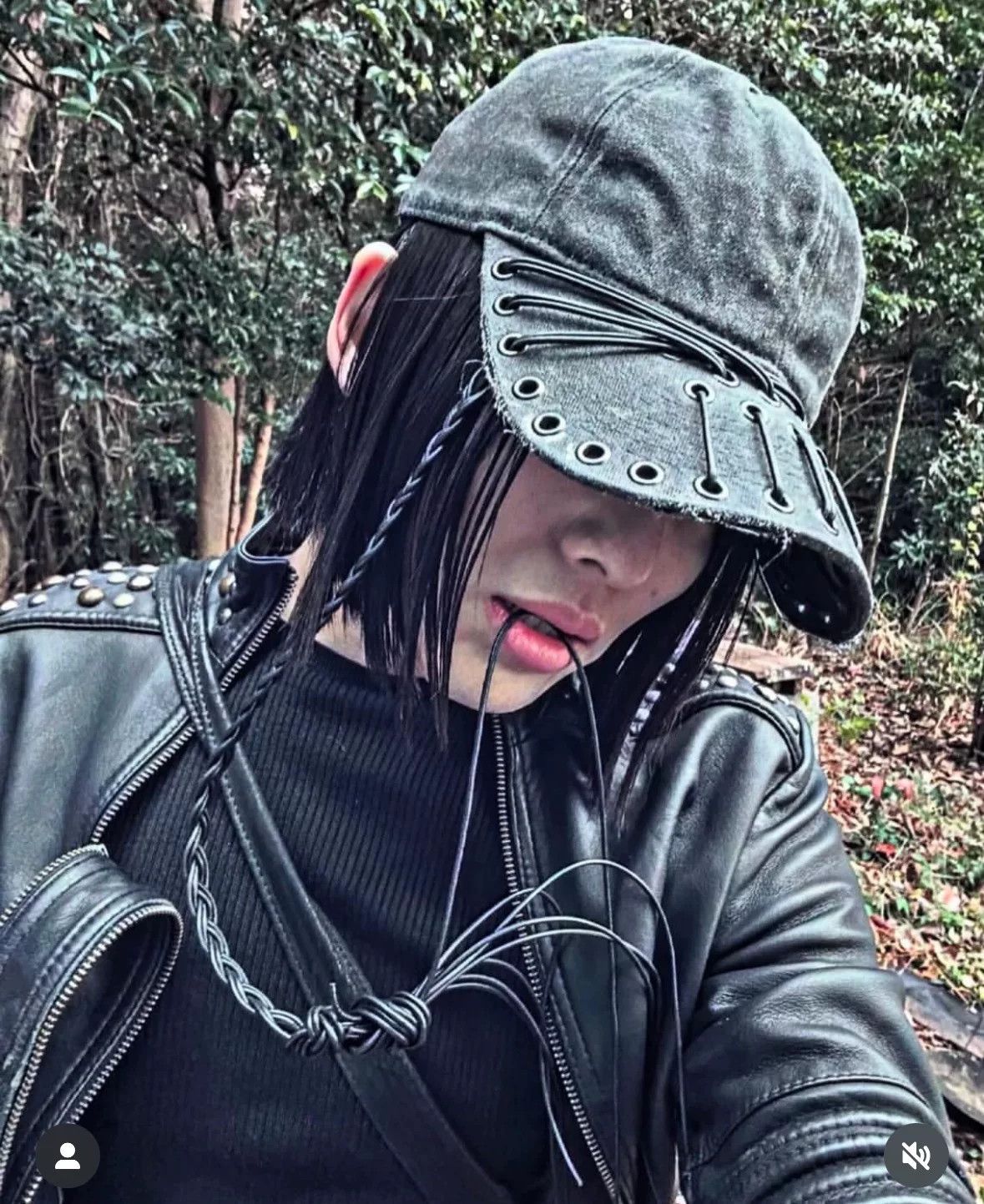 P.L.N. P.L.N Waxed Cord Cap Size ONE SIZE - 6 Thumbnail