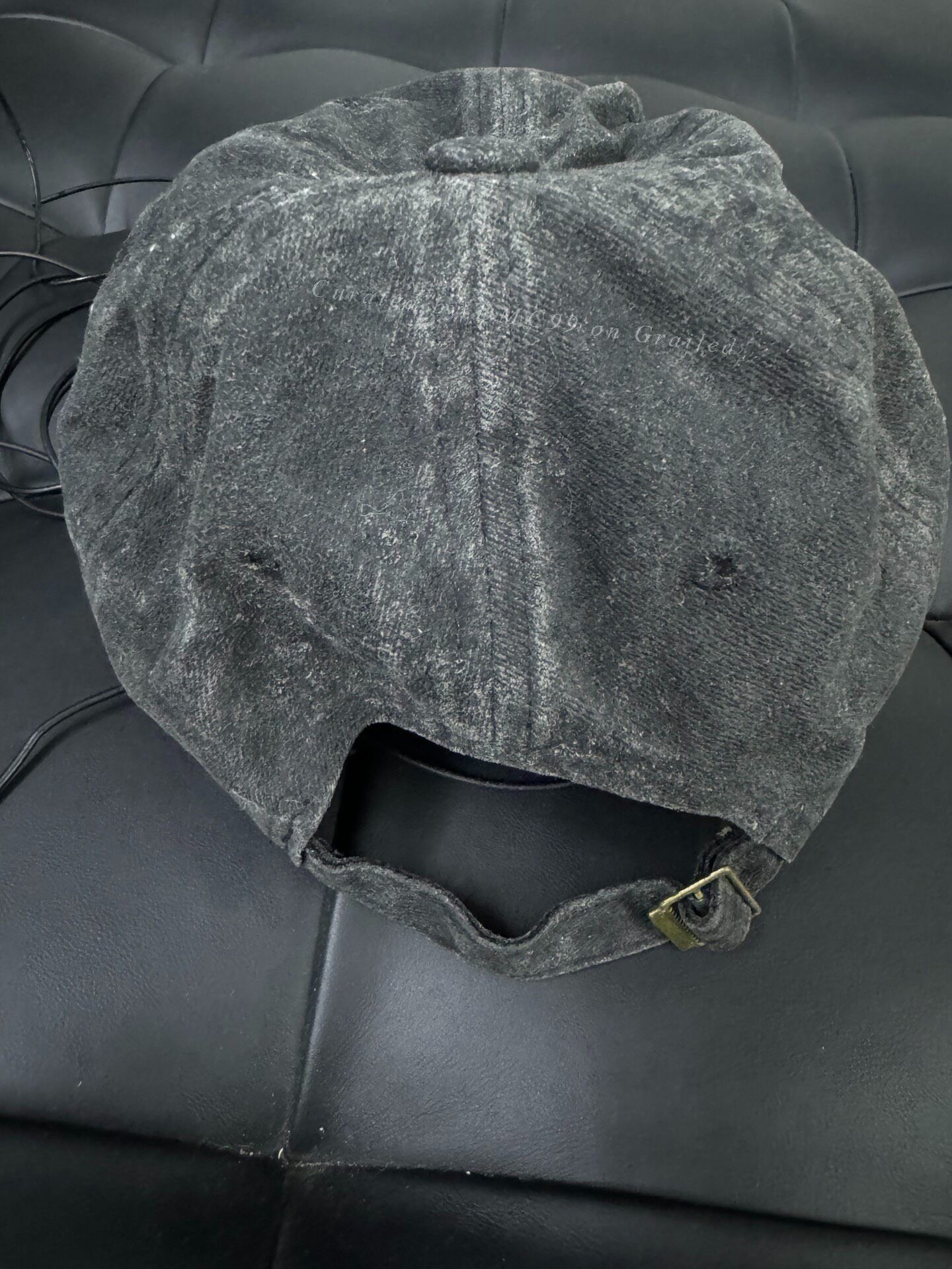 P.L.N. P.L.N Waxed Cord Cap Size ONE SIZE - 4 Thumbnail