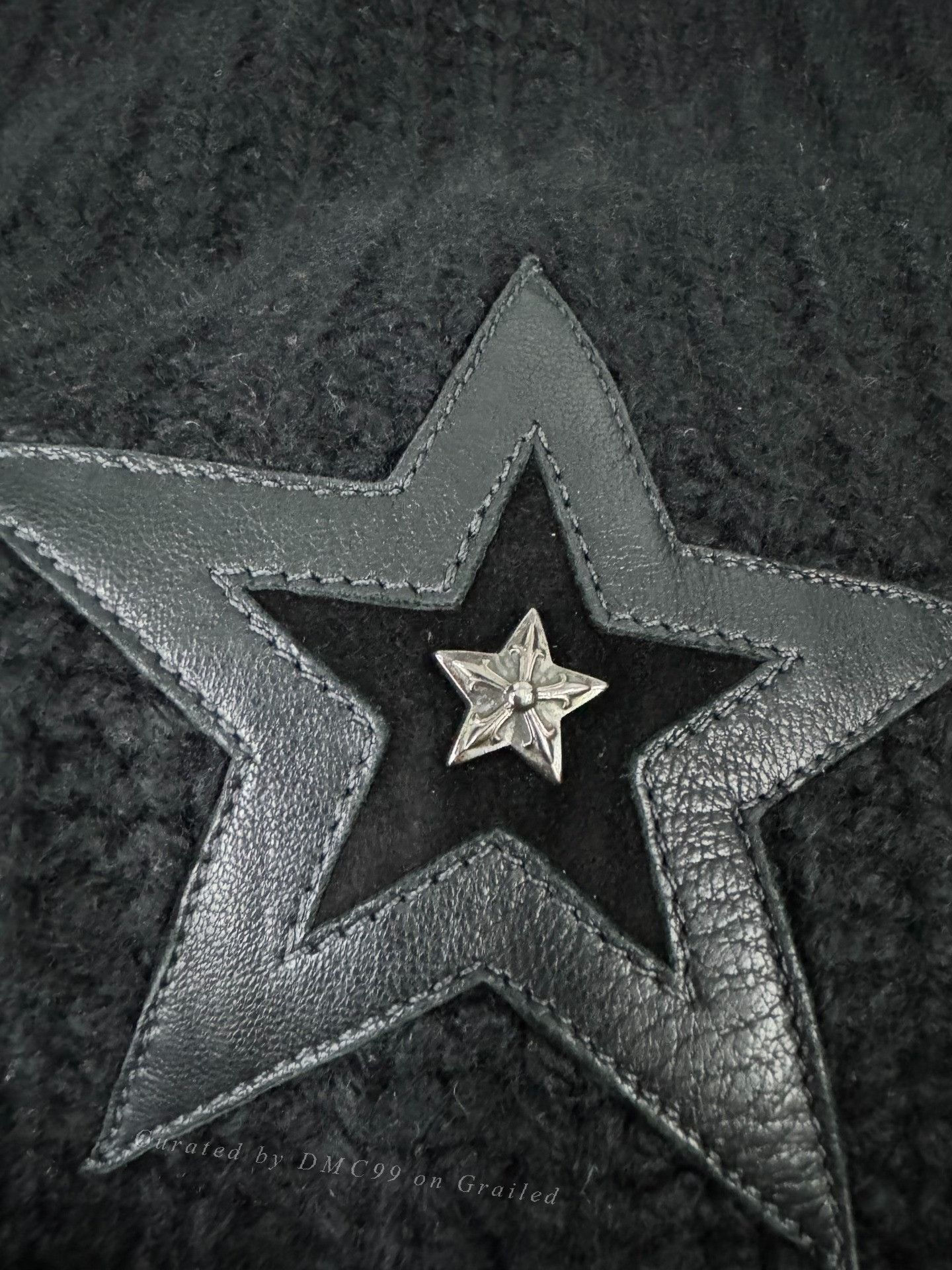 Chrome Hearts Chrome Hearts Star Silver Double-Layer Beanie Size ONE SIZE - 2 Thumbnail