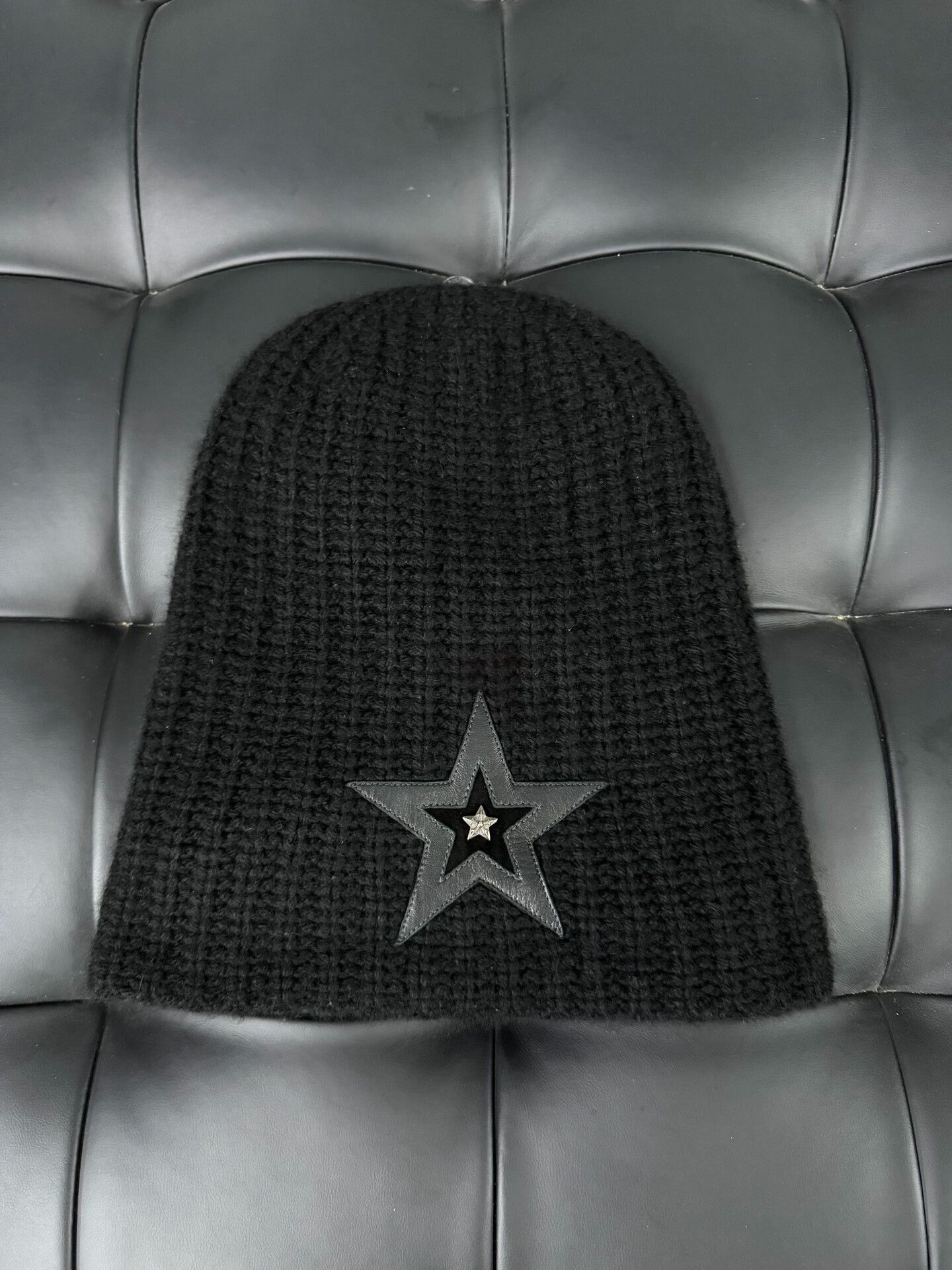 Chrome Hearts Chrome Hearts Star Silver Double-Layer Beanie Size ONE SIZE - 3 Thumbnail