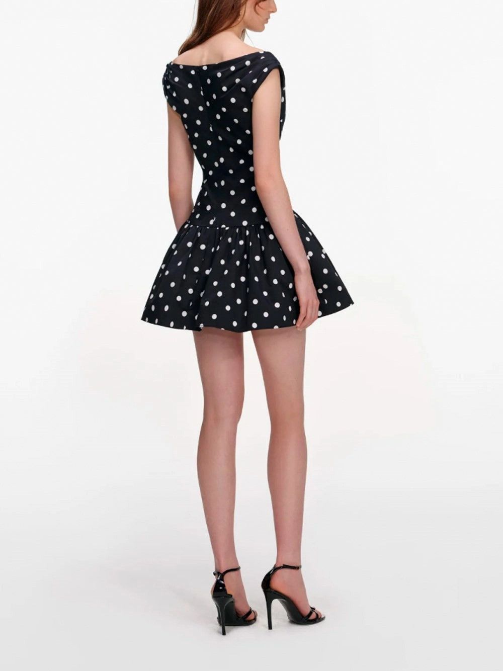 Self-Portrait Polka Dot Mini Dress Size M / US 6-8 / IT 42-44 - 4 Thumbnail