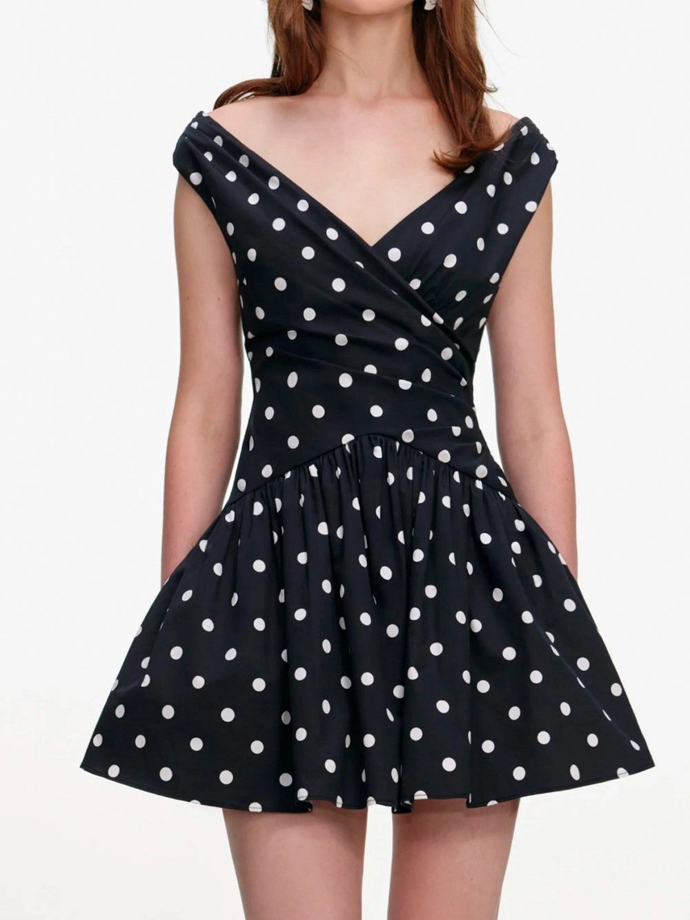 Self-Portrait Polka Dot Mini Dress Size XS / US 0-2 / IT 36-38 - 5 Thumbnail