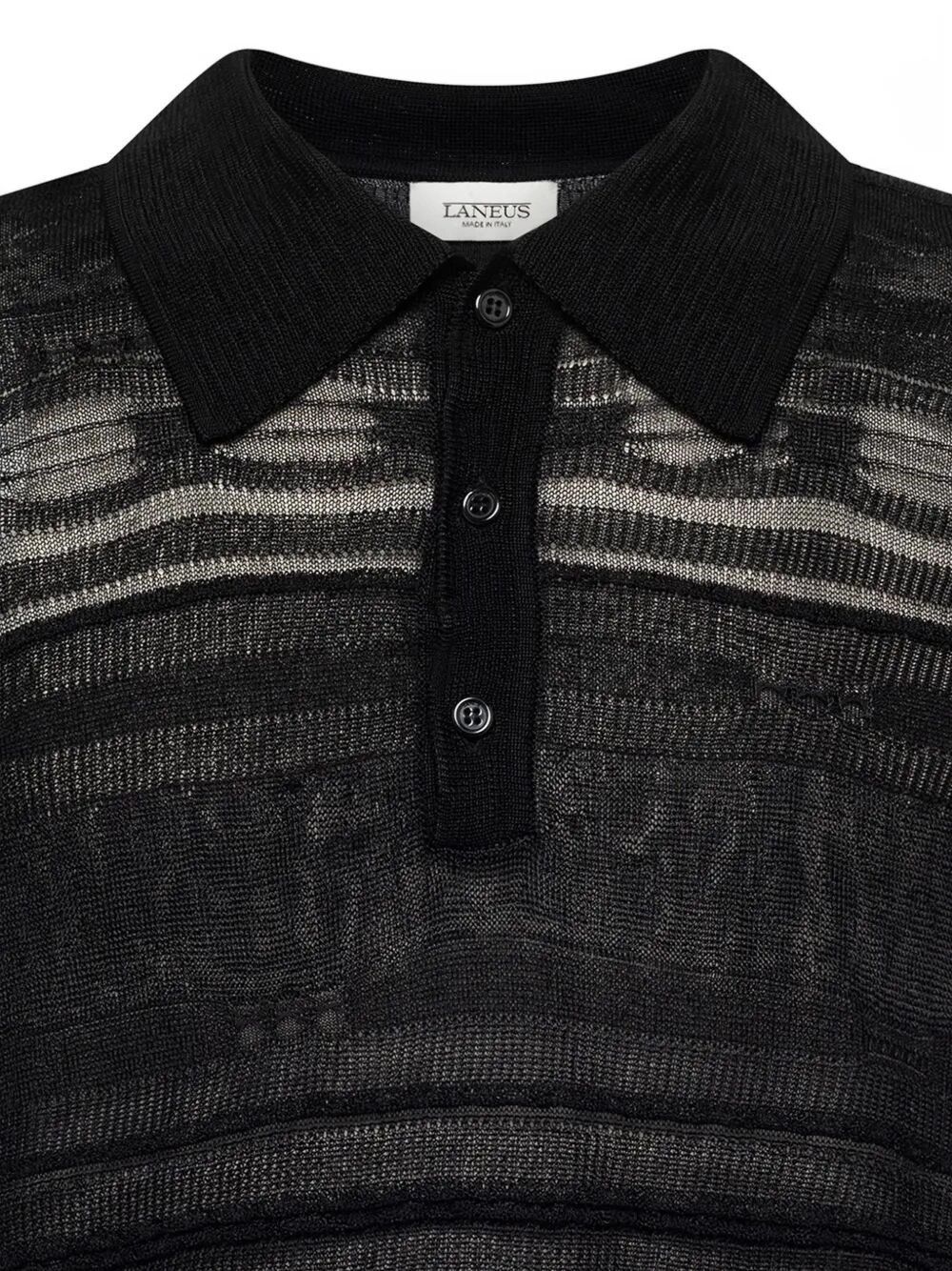 Laneus Knitted Polo Size US L / EU 52-54 / 3 - 5 Thumbnail