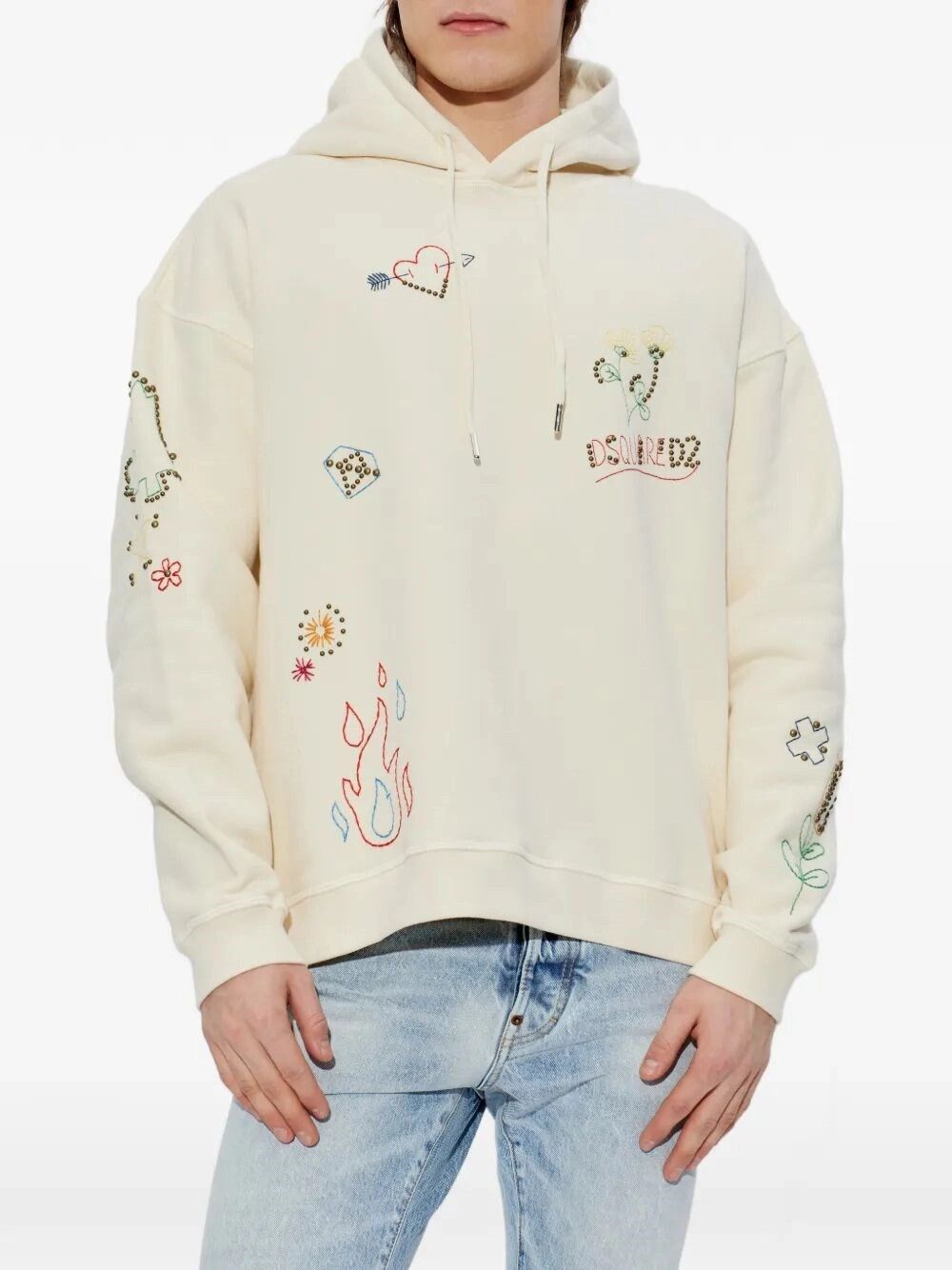 Dsquared2 Relax Fit Hoodie Size US XL / EU 56 / 4 - 5 Thumbnail