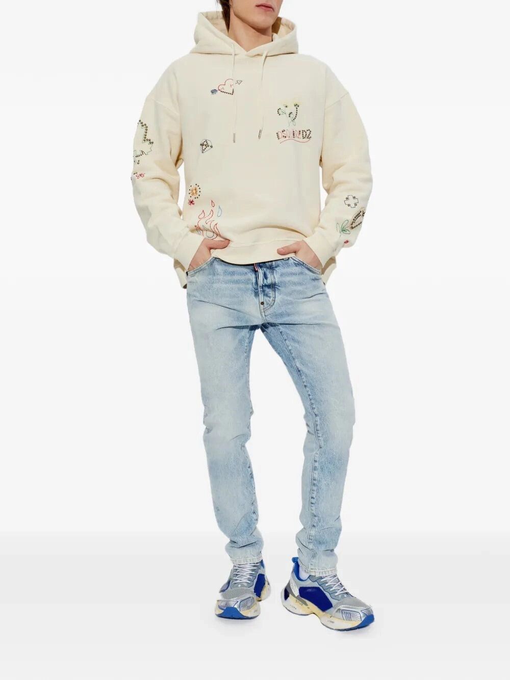 Dsquared2 Relax Fit Hoodie Size US XL / EU 56 / 4 - 2 Thumbnail
