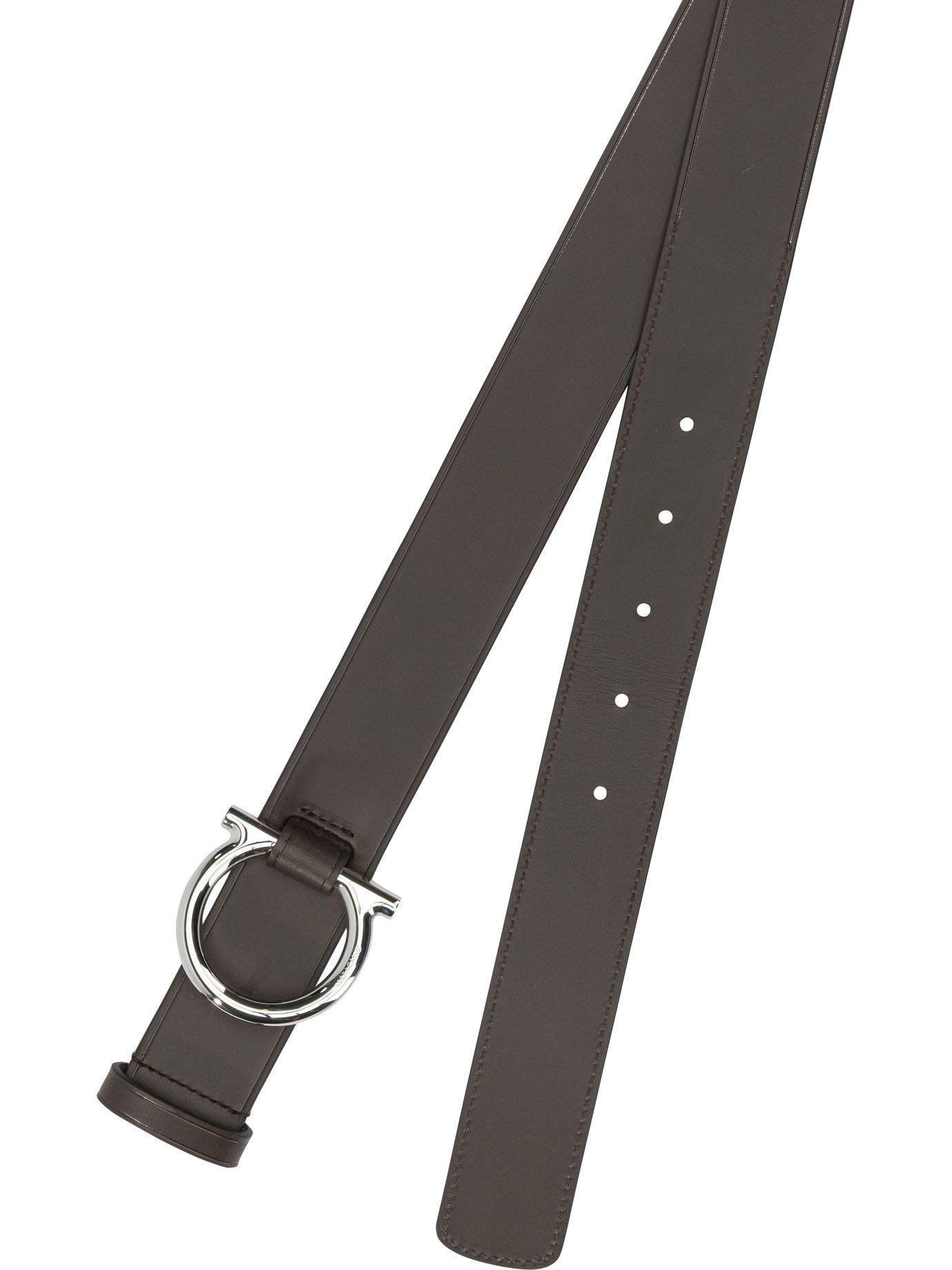 Salvatore Ferragamo Ferragamo Gancini Leather Belt tag size 105 Men - USA Duties Paid Size ONE SIZE - 2 Thumbnail