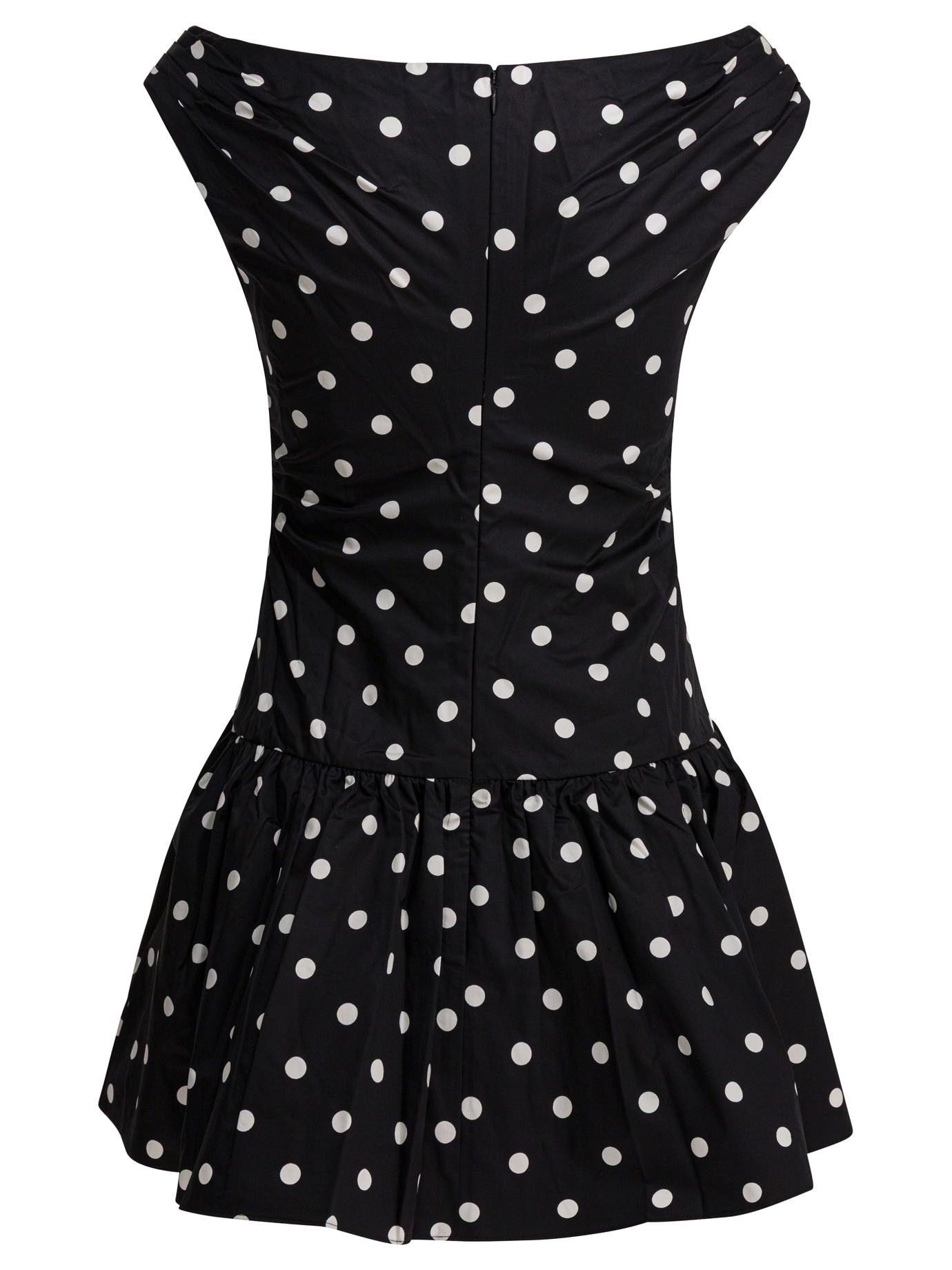 Self-Portrait Self-Portrait Polka Dot Flared Dress tag size 14 Women - USA Duties Paid Size L / US 10 / IT 46 - 2 Thumbnail