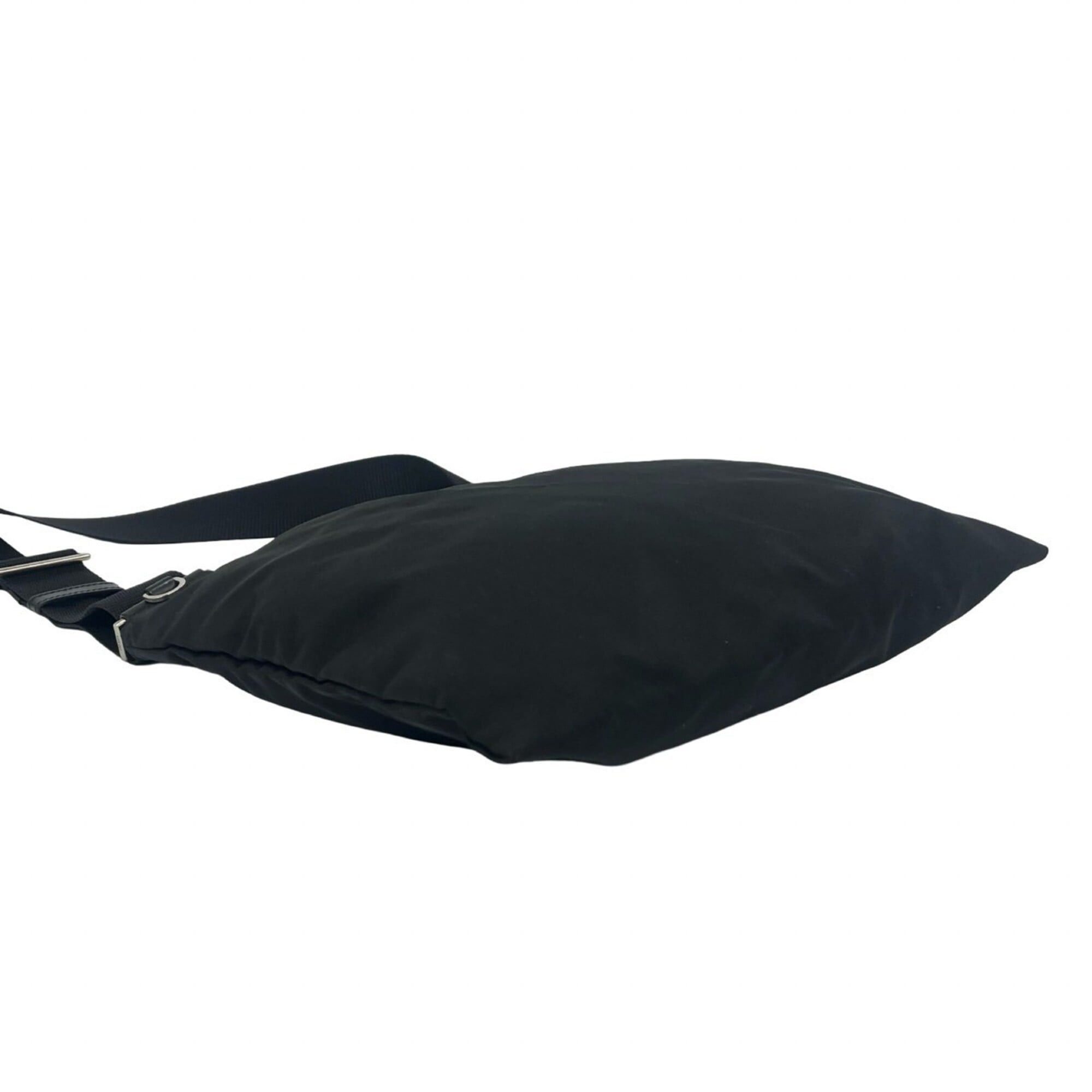 Prada Prada Triangle Logo Hardware Tessuto Nylon Mini Shoulder Bag Handbag Pouch Sacoche Black 237-5 Size ONE SIZE - 7 Thumbnail