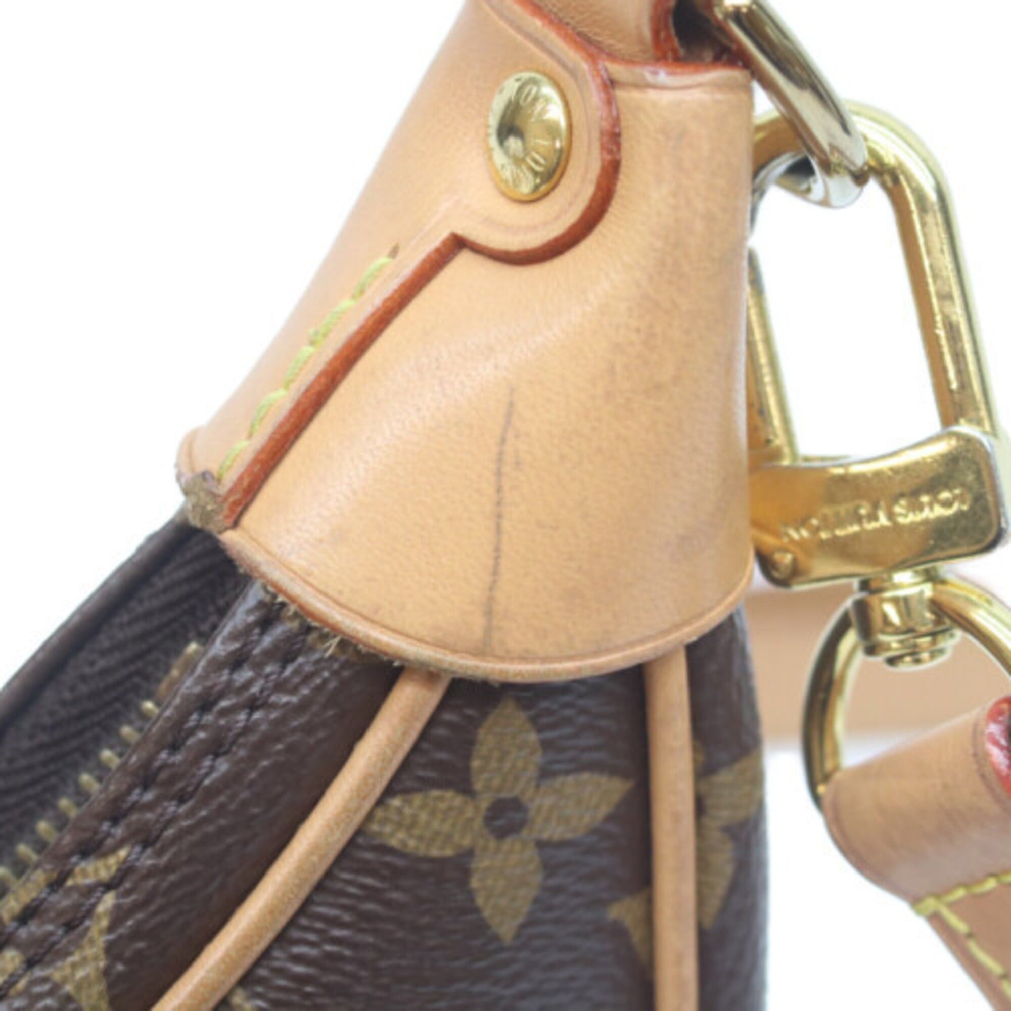 Louis Vuitton LOUIS VUITTON M81098 Monogram Loop Shoulder Bag, Brown with Gold Hardware, Women's Size ONE SIZE - 10 Thumbnail