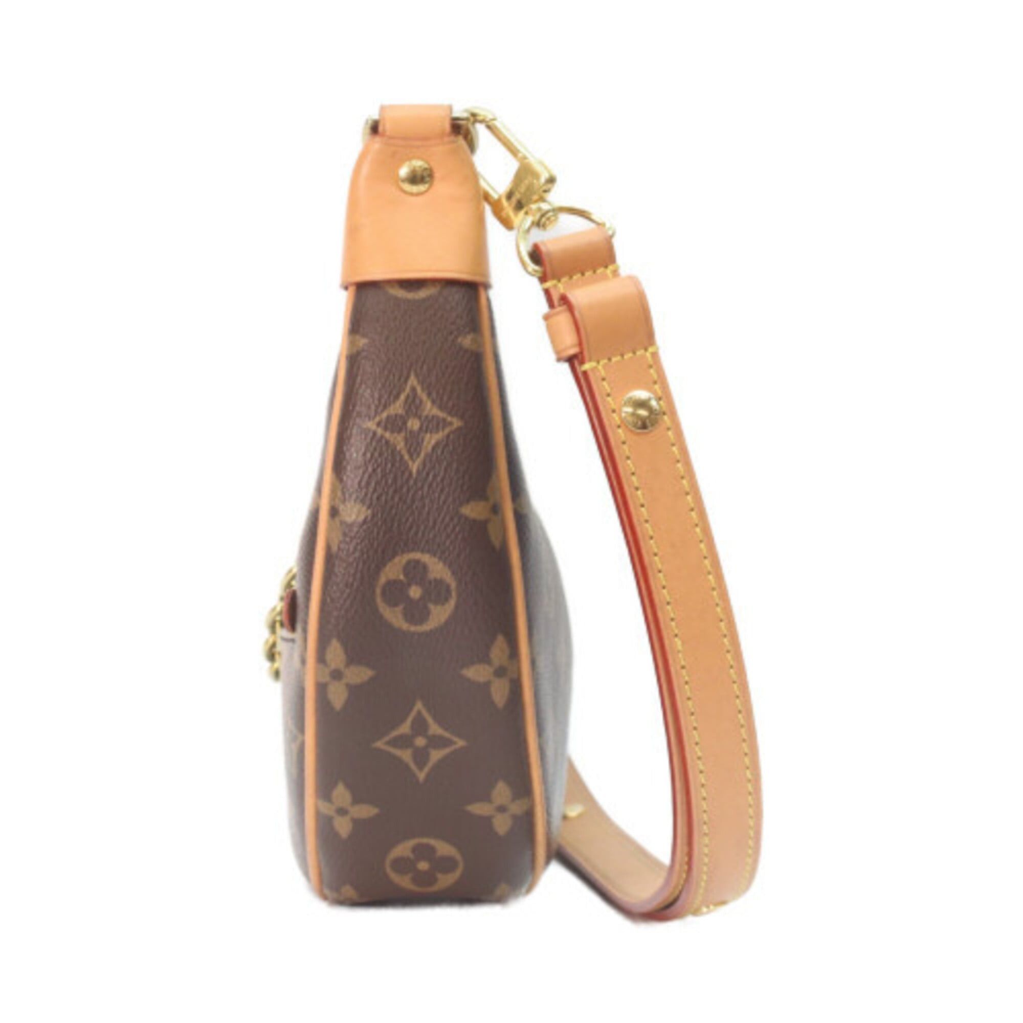 Louis Vuitton LOUIS VUITTON M81098 Monogram Loop Shoulder Bag, Brown with Gold Hardware, Women's Size ONE SIZE - 2 Thumbnail