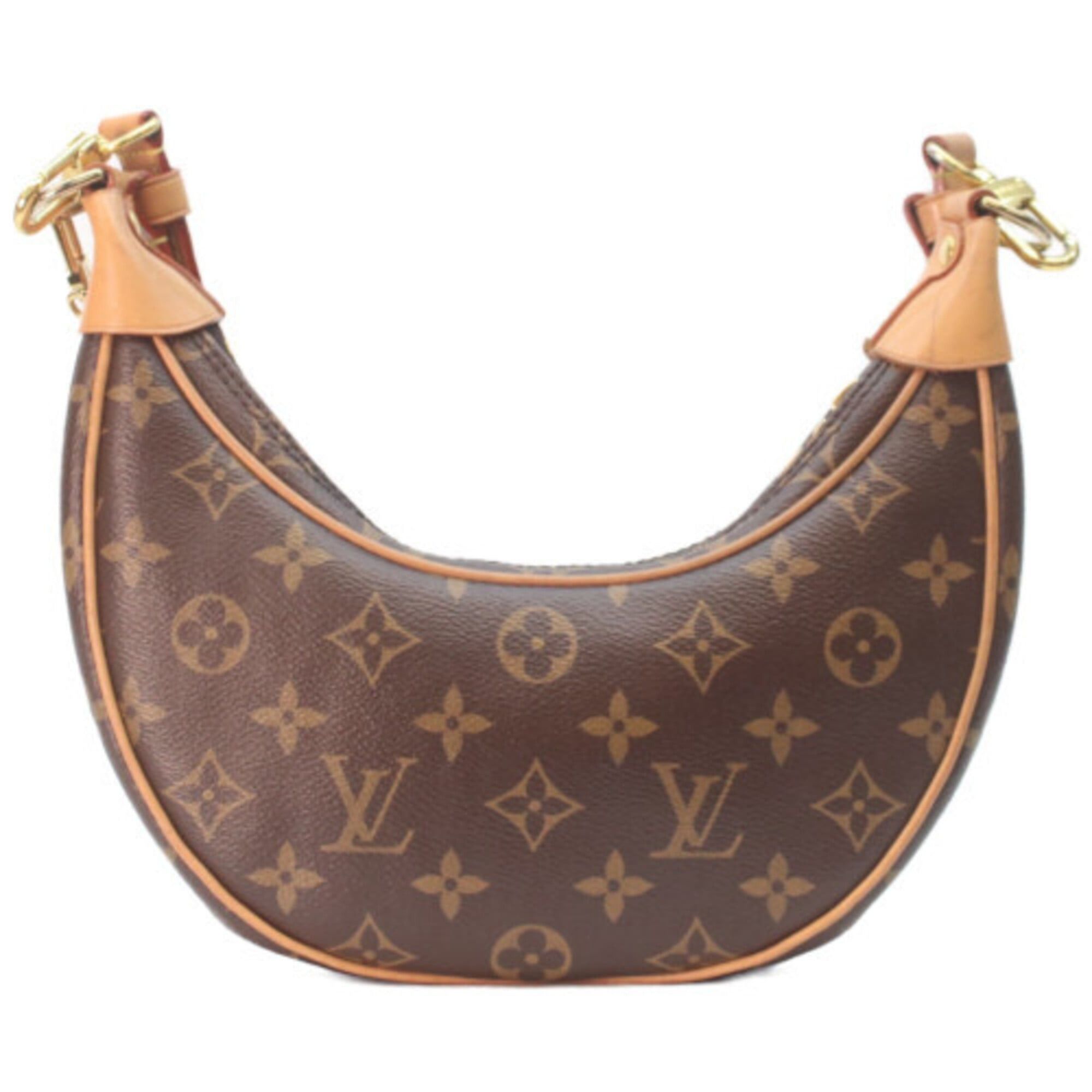 Louis Vuitton LOUIS VUITTON M81098 Monogram Loop Shoulder Bag, Brown with Gold Hardware, Women's Size ONE SIZE - 3 Thumbnail