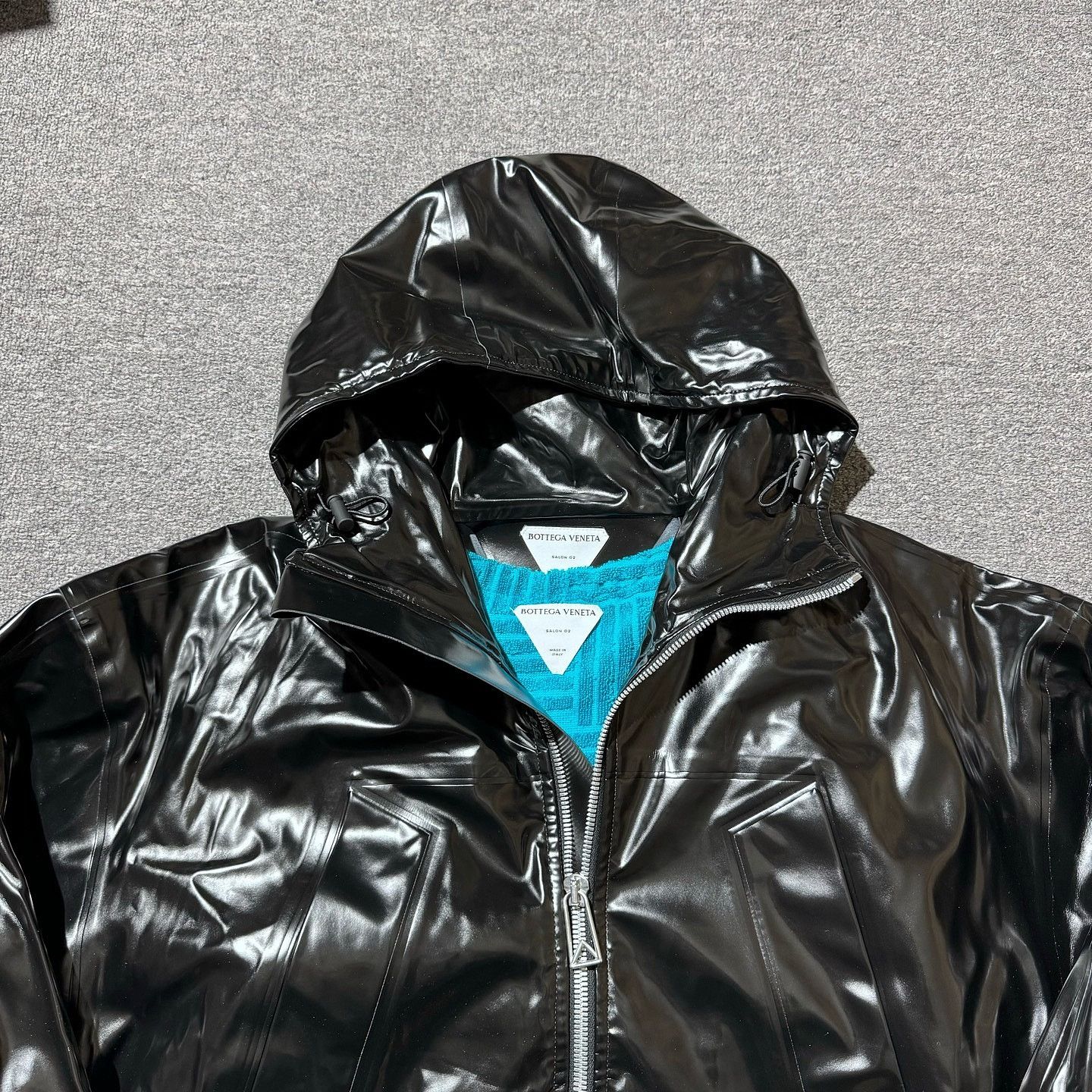 Bottega Veneta Bottega Veneta Salon 02 Coated Hooded Jacket Size L Size US L / EU 52-54 / 3 - 6 Thumbnail