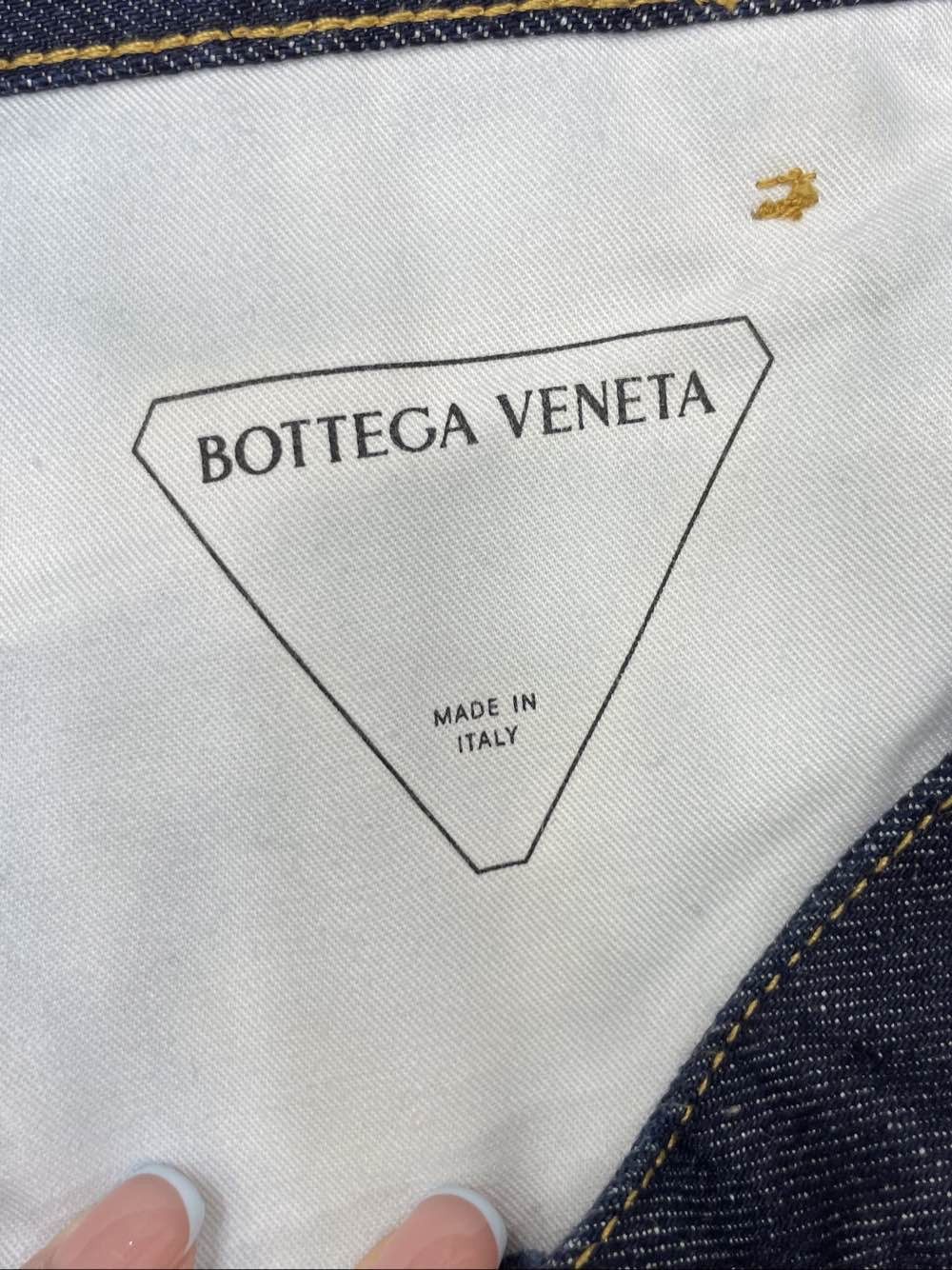 Bottega Veneta Bottega Veneta Pleated Denim Mini Skirt Size 34 Size 24" / US 00 / IT 34 - 3 Thumbnail