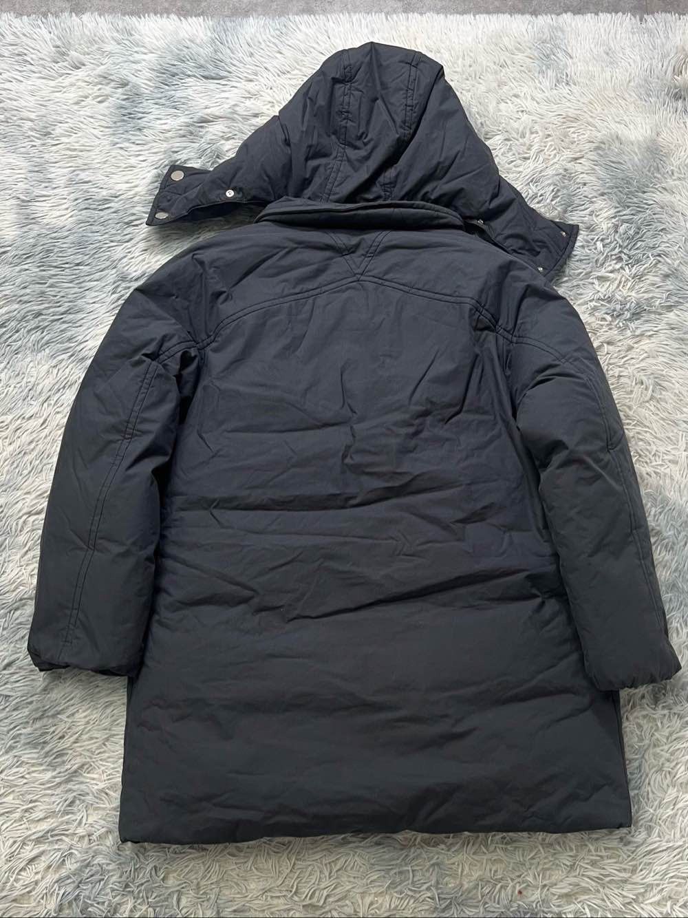 Bottega Veneta Bottega Veneta Resin Cotton Hooded Coat Size M Size US M / EU 48-50 / 2 - 2 Thumbnail