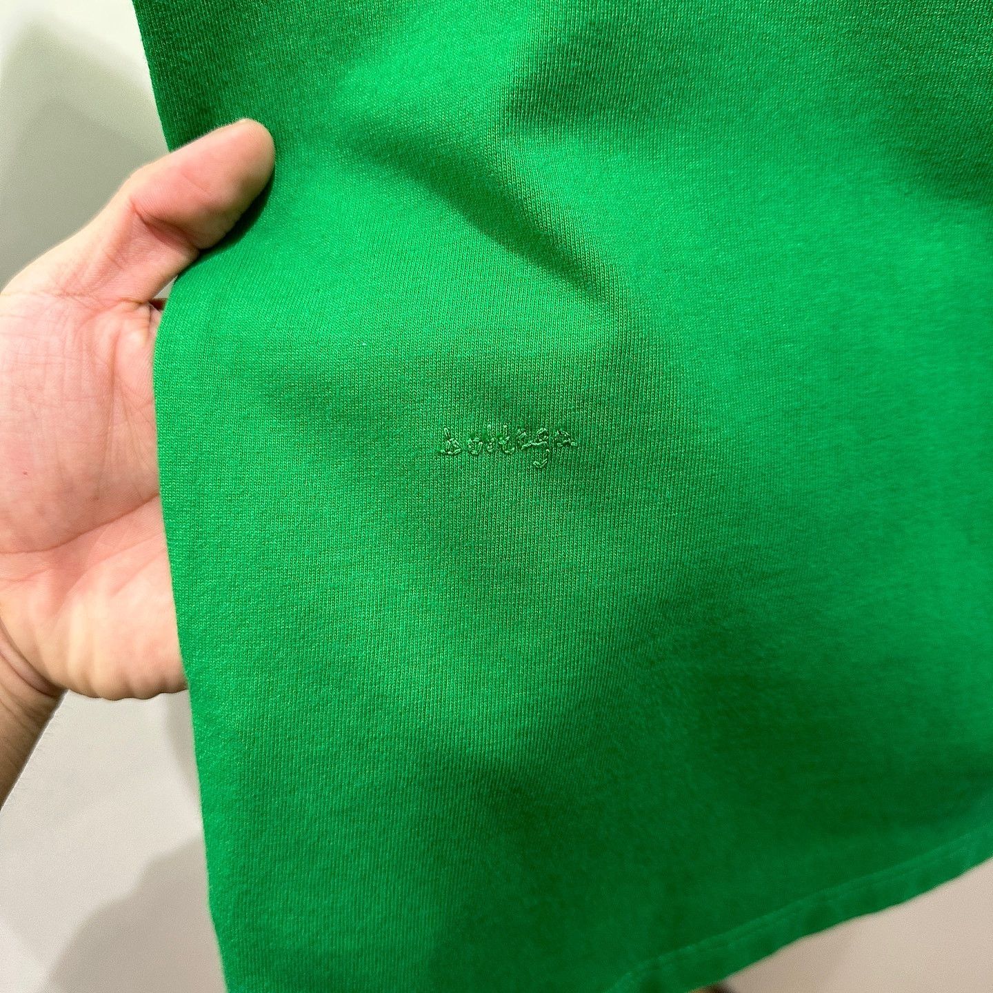 Bottega Veneta Bottega Veneta Green Short Sleeve T-Shirt Size S Size S / US 4 / IT 40 - 6 Thumbnail