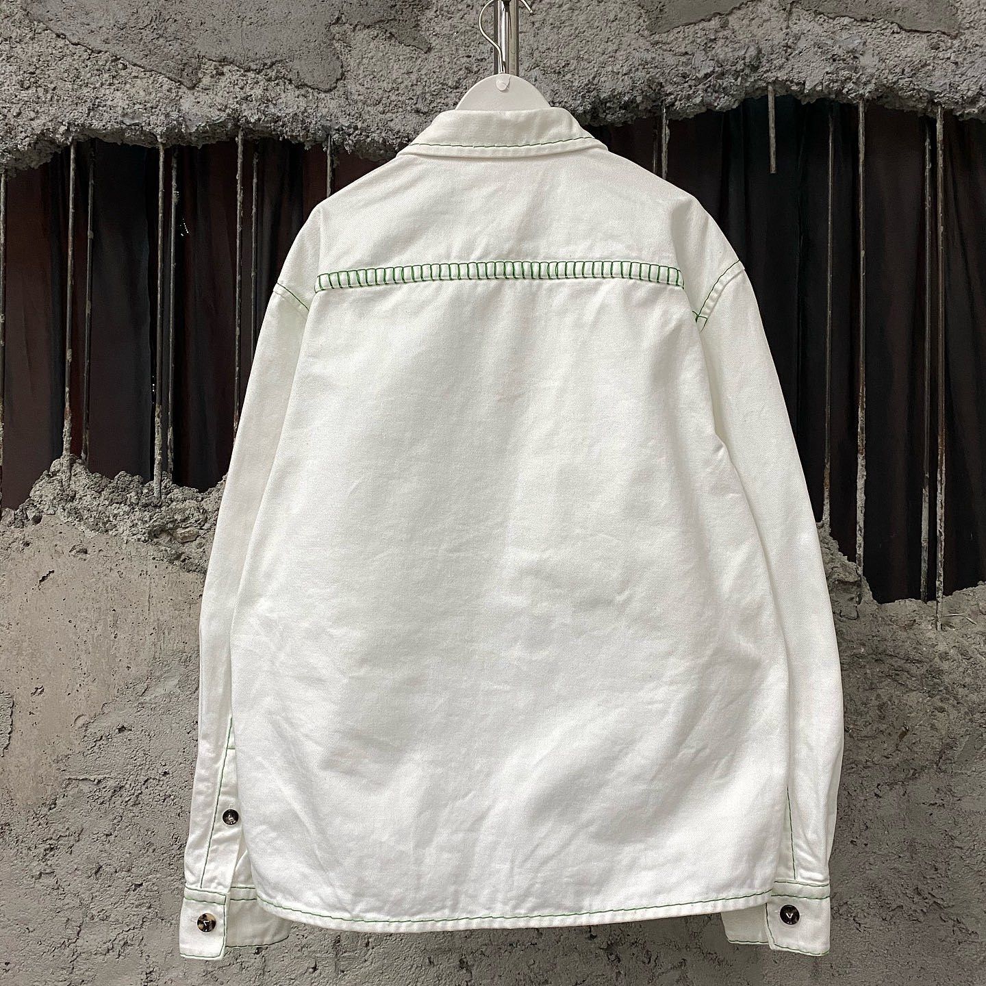 Bottega Veneta Bottega Veneta Contrast Stitch Button Up Shirt Size 44 Size US S / EU 44-46 / 1 - 2 Thumbnail