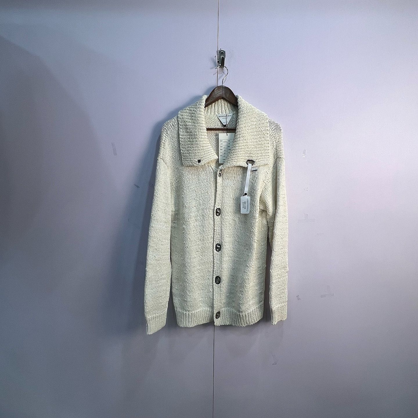 Bottega Veneta Bottega Veneta Metal Button Knit Cardigan Size S Size S / US 4 / IT 40 - 6 Thumbnail