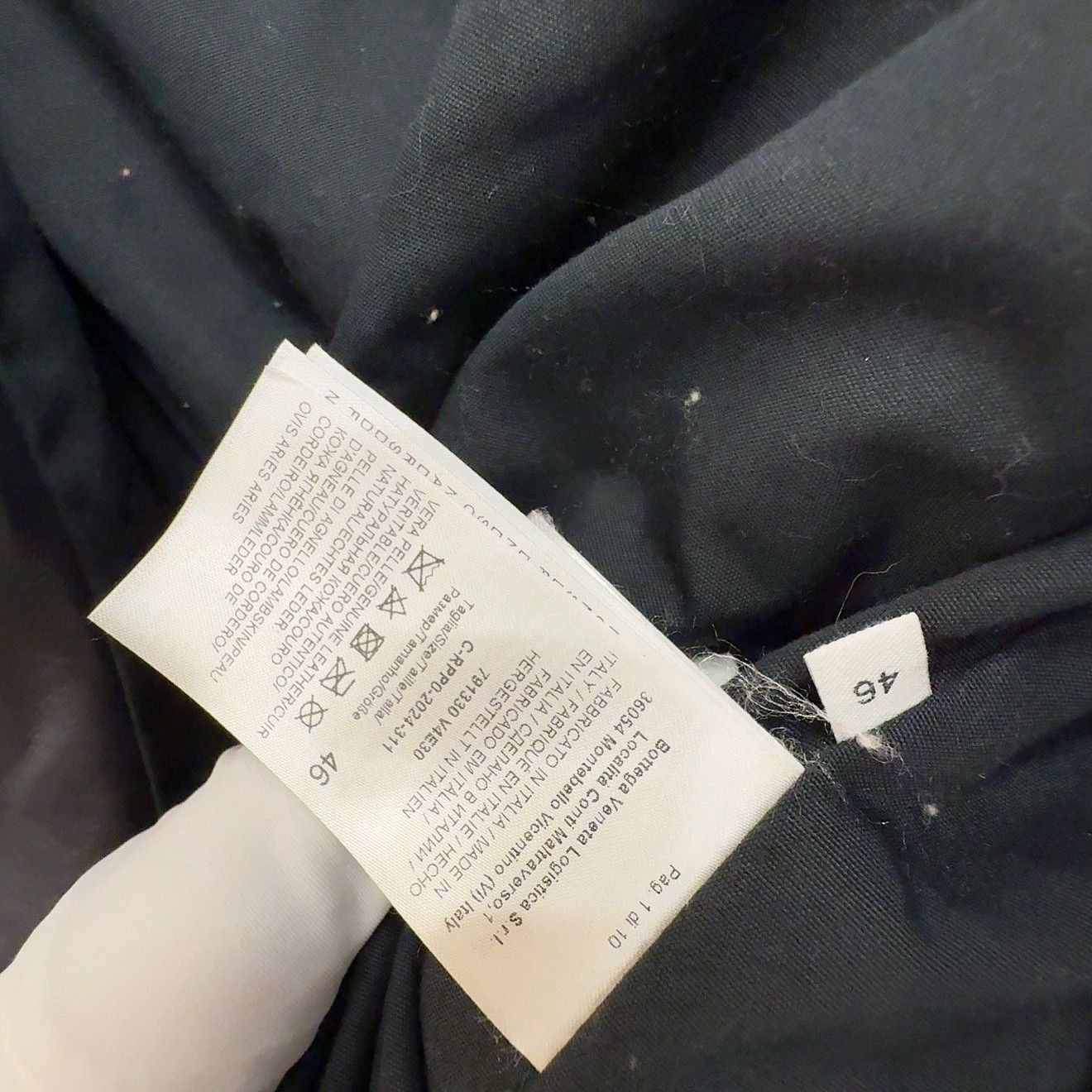 Bottega Veneta Bottega Veneta Belted Leather Jacket Size S Size US S / EU 44-46 / 1 - 5 Thumbnail