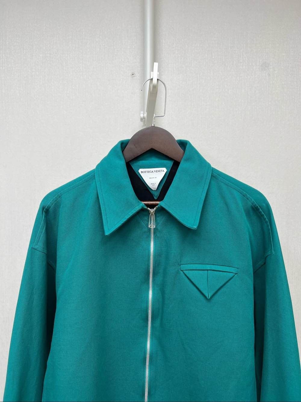Bottega Veneta Bottega Veneta Triangle Logo Zip Jacket Size M Size US M / EU 48-50 / 2 - 4 Thumbnail