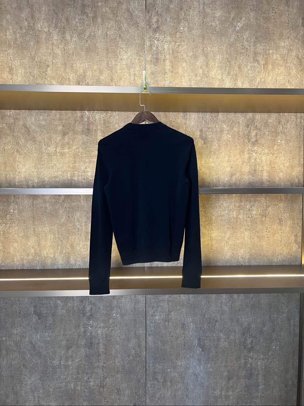 Bottega Veneta Bottega Veneta Black Knit Sweater Size M Size US M / EU 48-50 / 2 - 2 Thumbnail