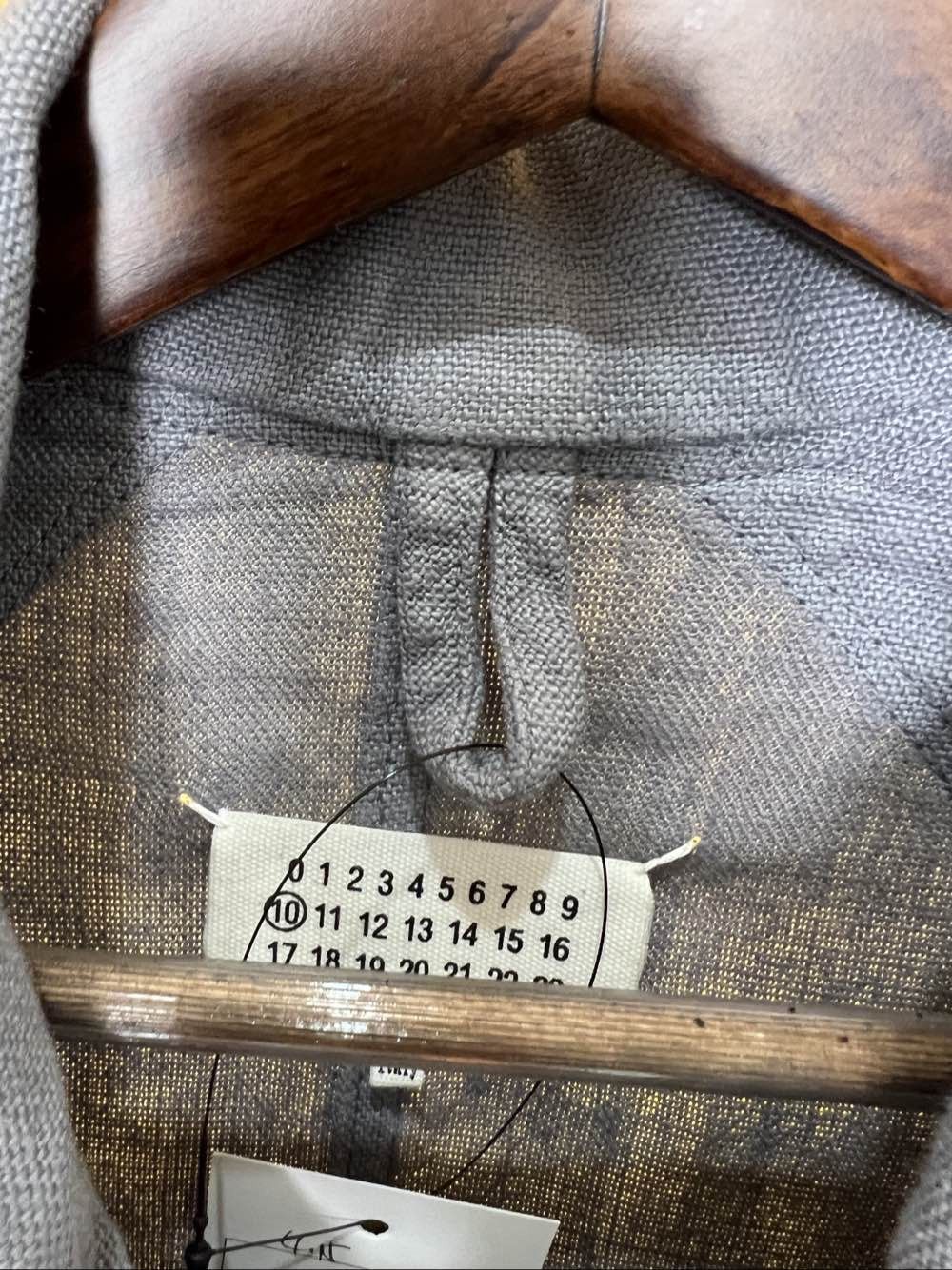 Maison Margiela Maison Margiela Blue Canvas Light Jacket Size 46 Size US S / EU 44-46 / 1 - 3 Thumbnail