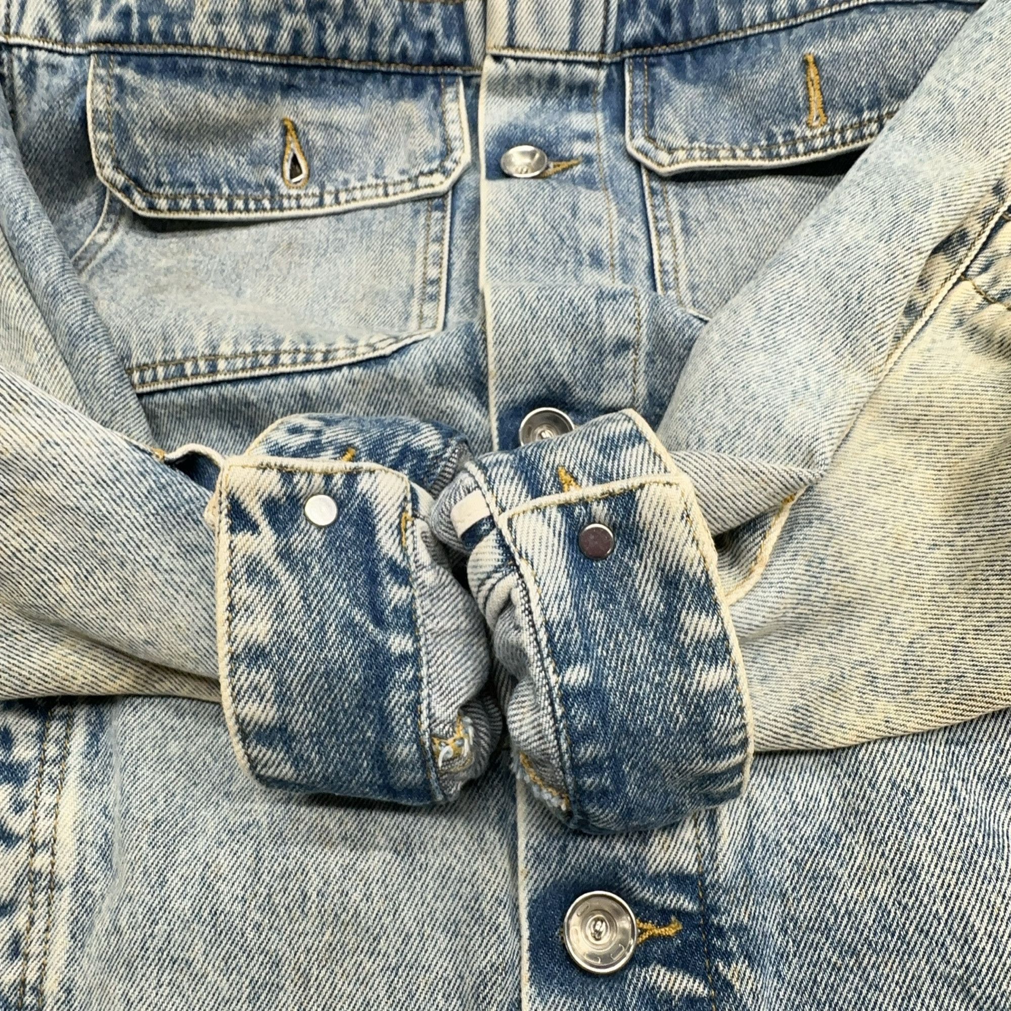 Maison Margiela Maison Margiela Light Wash Denim Jacket XS Size XS / US 0-2 / IT 36-38 - 10 Thumbnail