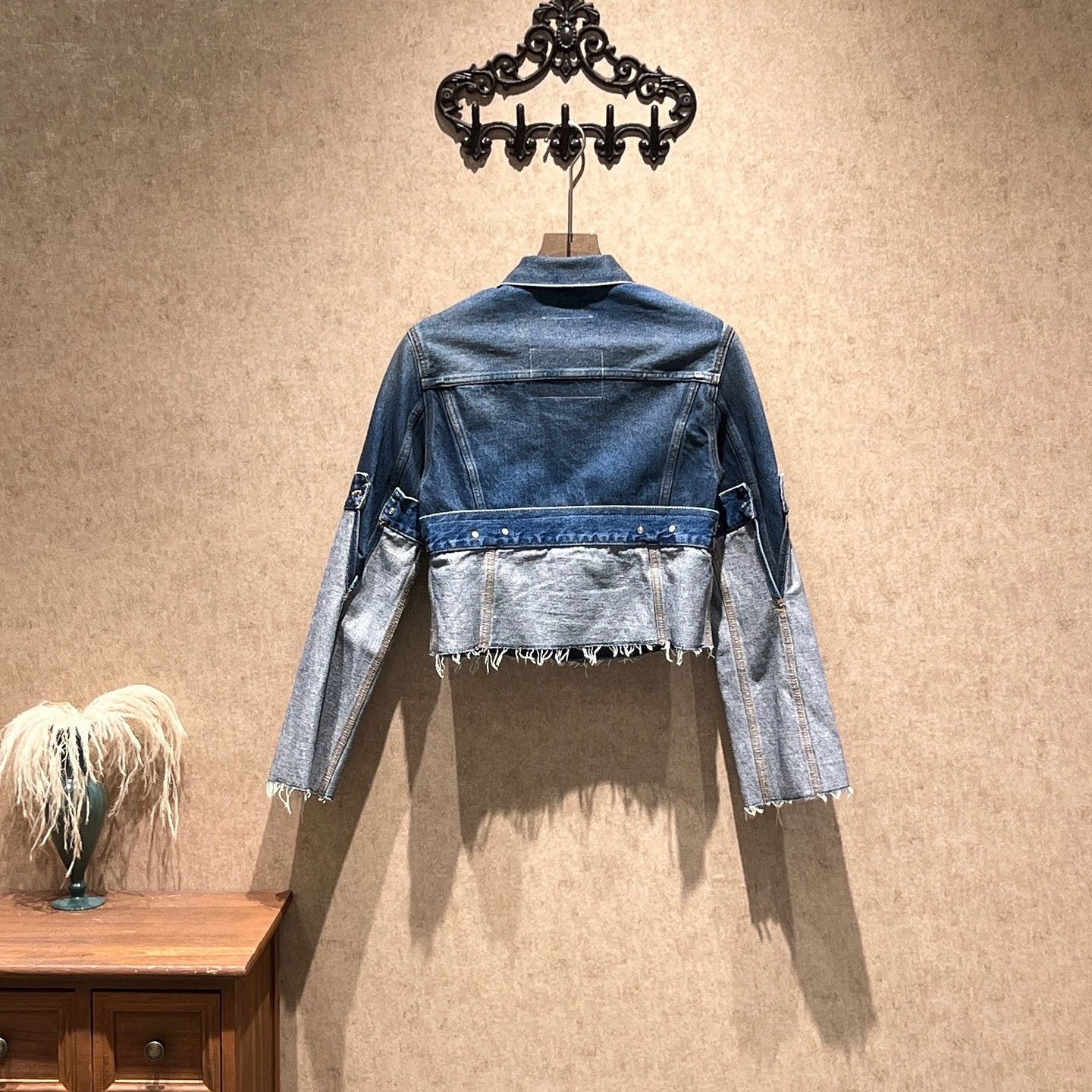 MM6 MM6 Maison Margiela Deconstructed Denim Jacket Size 36 Size XS / US 0-2 / IT 36-38 - 2 Thumbnail