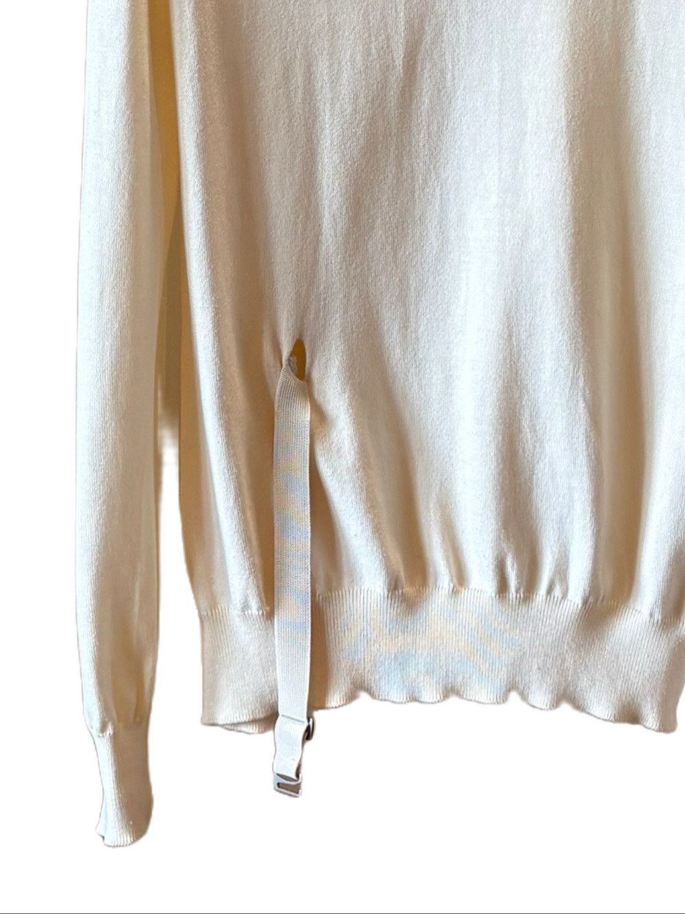 Maison Margiela Maison Margiela Buckled V-Neck Sweater Size M Size M / US 6-8 / IT 42-44 - 11 Thumbnail