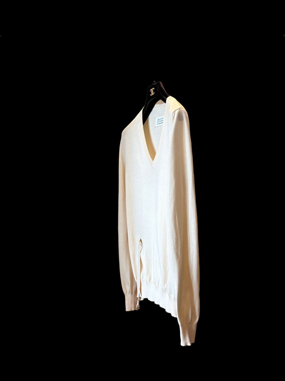 Maison Margiela Maison Margiela Buckled V-Neck Sweater Size M Size M / US 6-8 / IT 42-44 - 14 Thumbnail