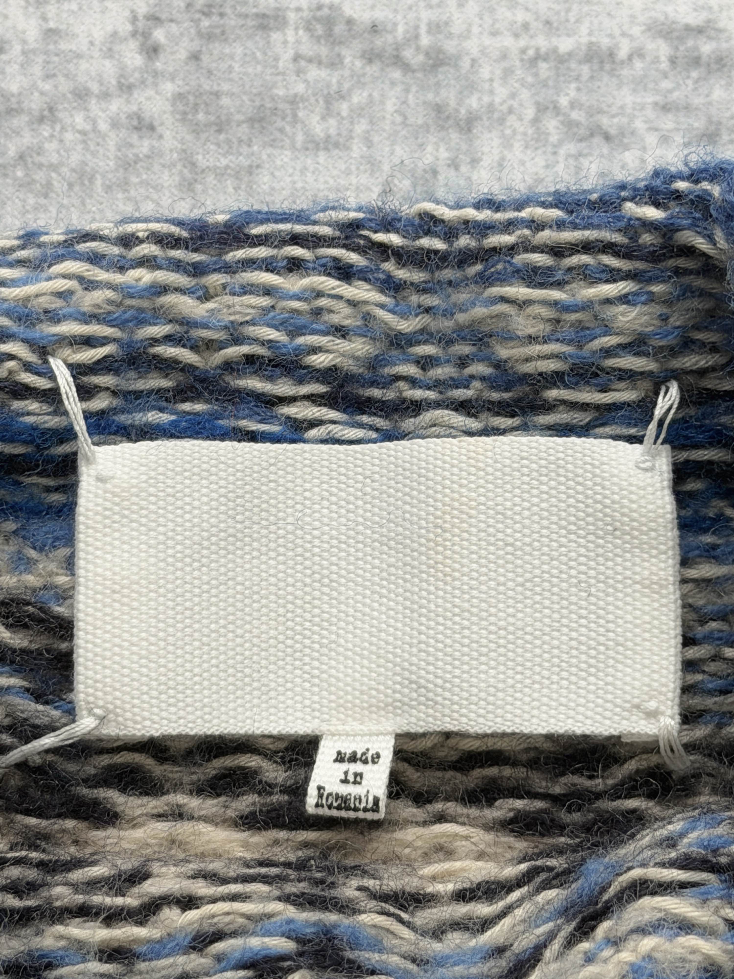 Maison Margiela Maison Margiela Distressed Diamond Sweater Size S Size S / US 4 / IT 40 - 3 Thumbnail