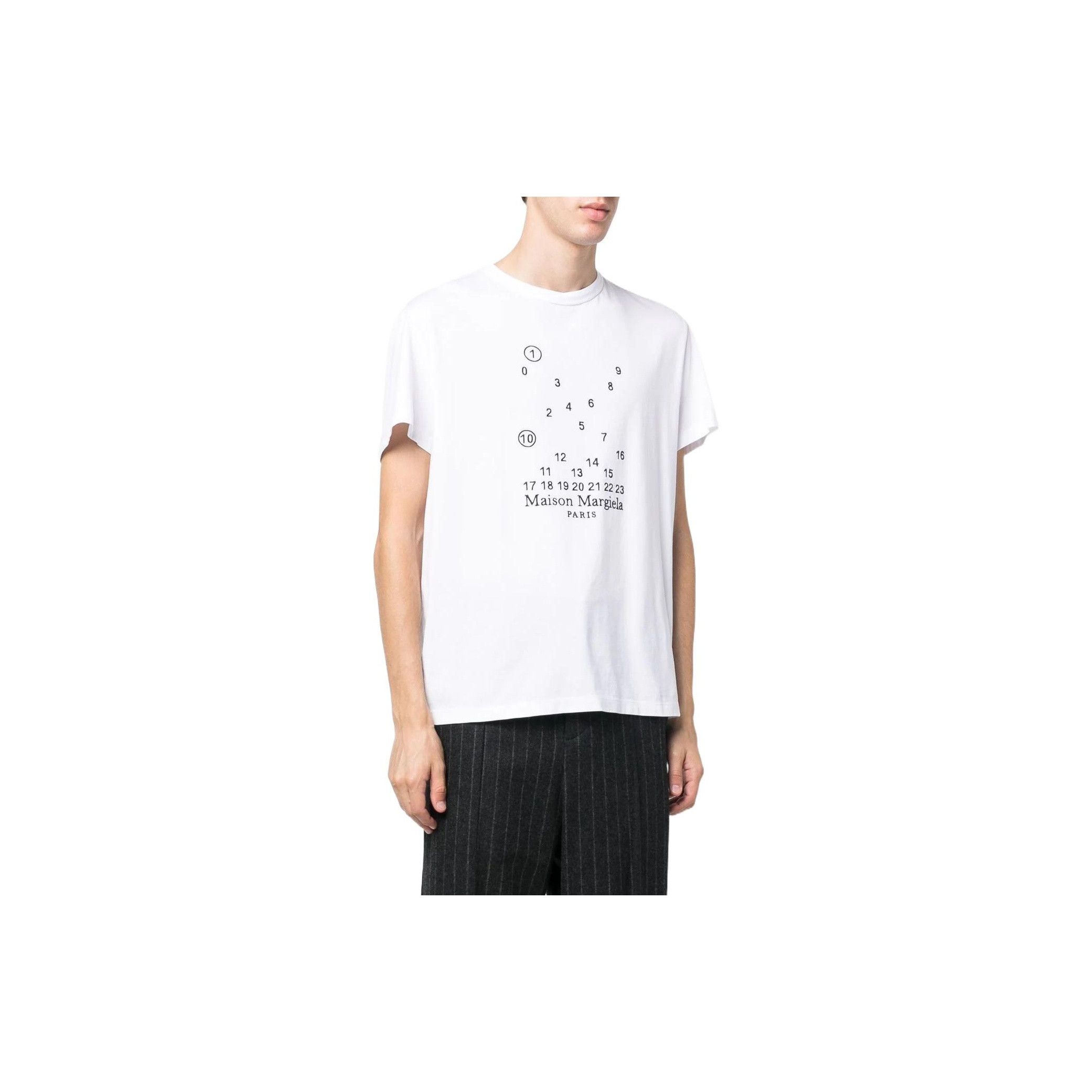 Maison Margiela Maison Margiela Numeric Logo T-Shirt Size S Size US S / EU 44-46 / 1 - 8 Thumbnail