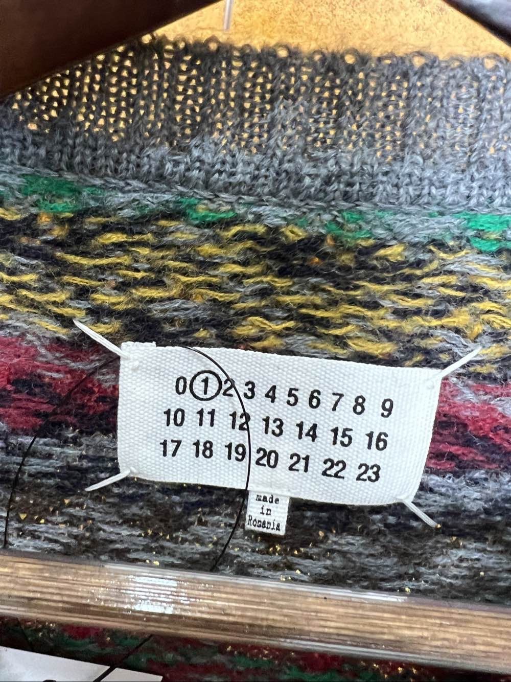 Maison Margiela Maison Margiela Multi Pattern Sweater Size M Size M / US 6-8 / IT 42-44 - 3 Thumbnail