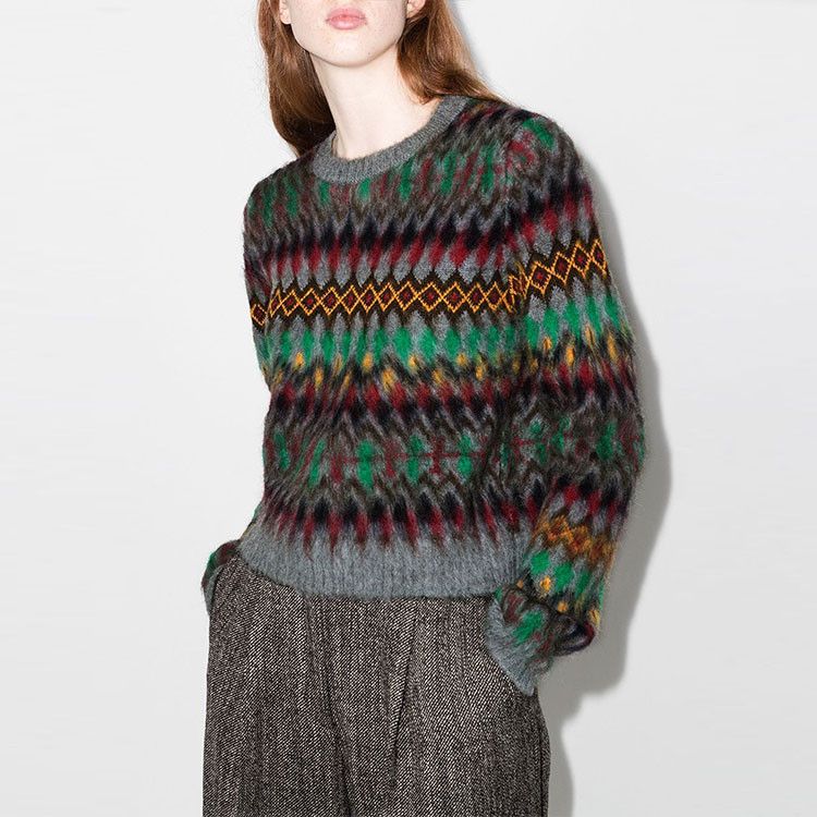 Maison Margiela Maison Margiela Multi Pattern Sweater Size M Size M / US 6-8 / IT 42-44 - 8 Thumbnail