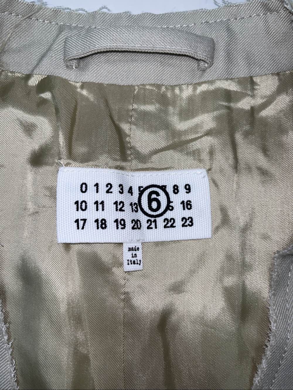 MM6 MM6 Maison Margiela Beige Sleeveless Vest Size S Size S / US 4 / IT 40 - 3 Thumbnail