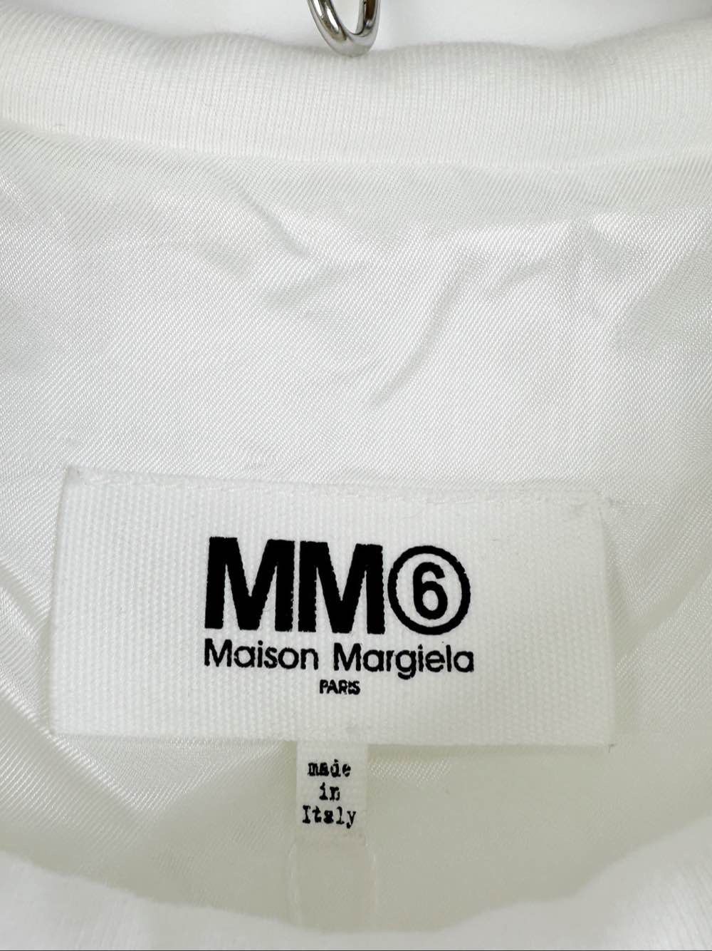 MM6 MM6 Maison Margiela Satin Short Sleeve T-Shirt Size 42 Size M / US 6-8 / IT 42-44 - 3 Thumbnail