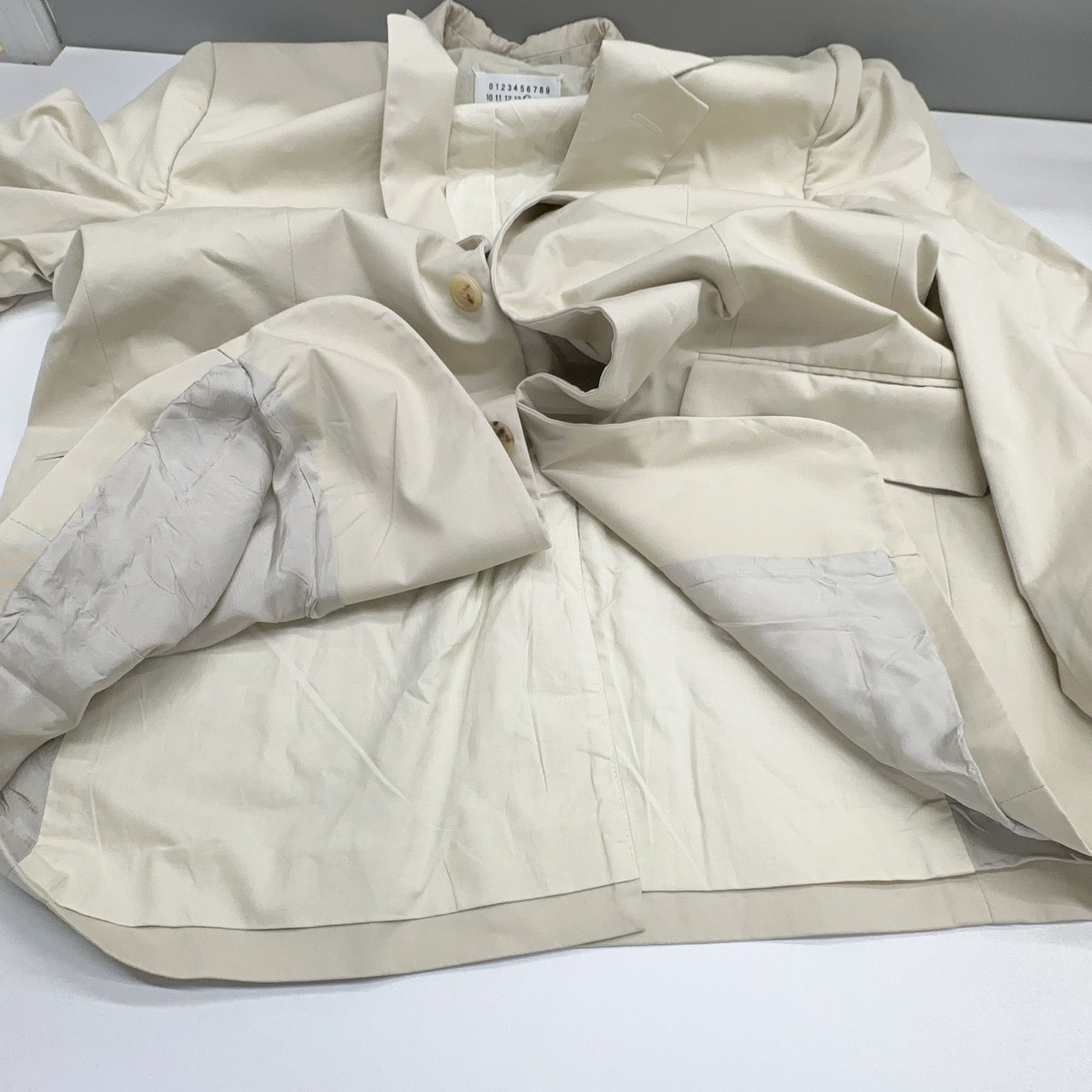 Maison Margiela Maison Margiela Beige Blazer Size 50 Size 40R - 6 Thumbnail