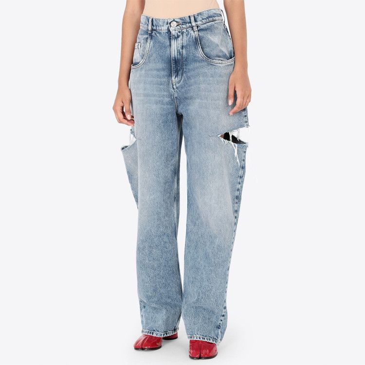 Maison Margiela Maison Margiela Distressed Jeans Size 38 Size 26" / US 2 / IT 38 - 14 Thumbnail