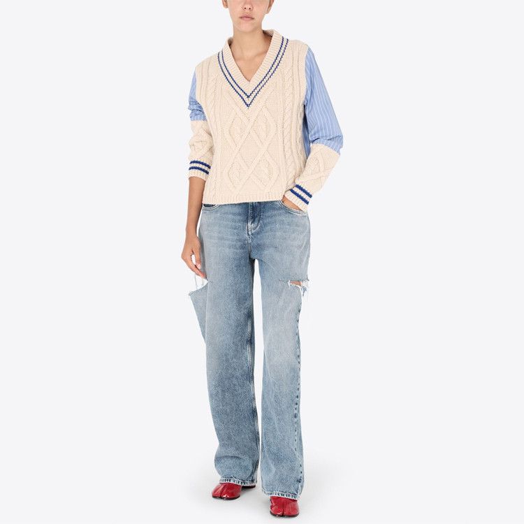 Maison Margiela Maison Margiela Distressed Jeans Size 38 Size 26" / US 2 / IT 38 - 13 Thumbnail